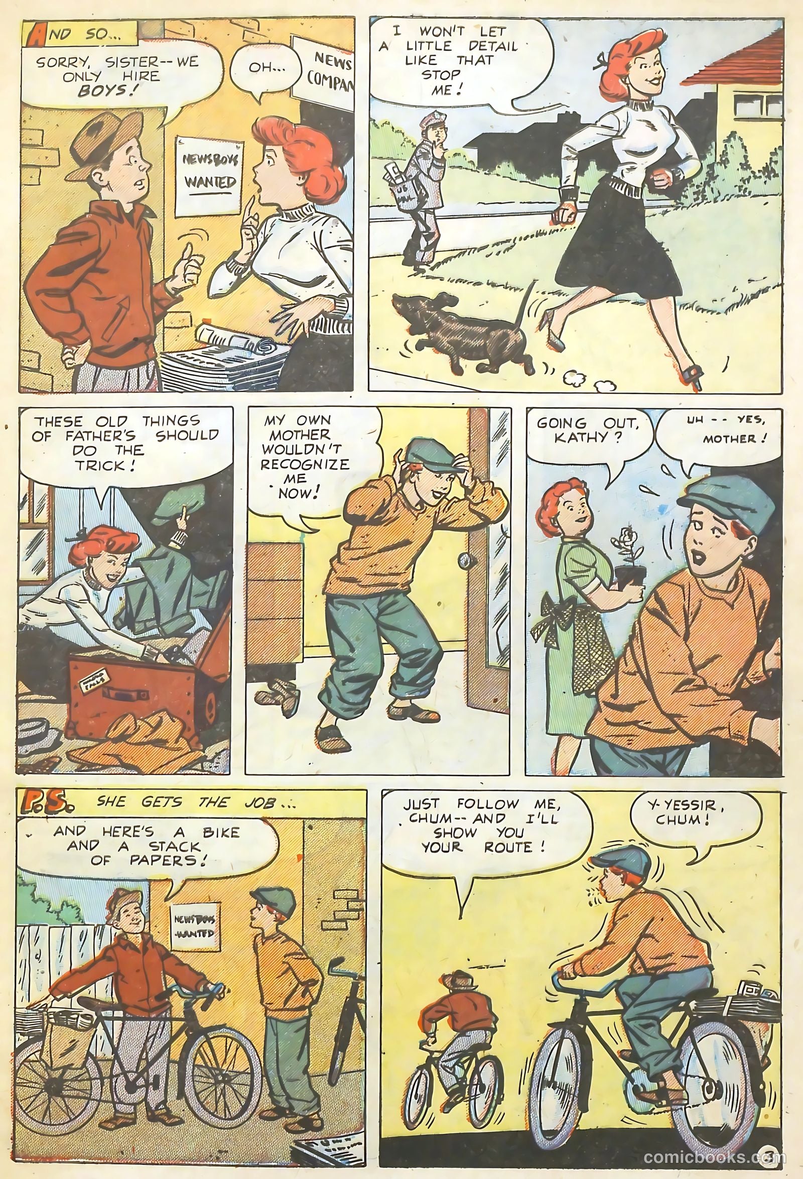 Kathy #16 (1953, Visual Editions, Inc.) — page 5 of 36