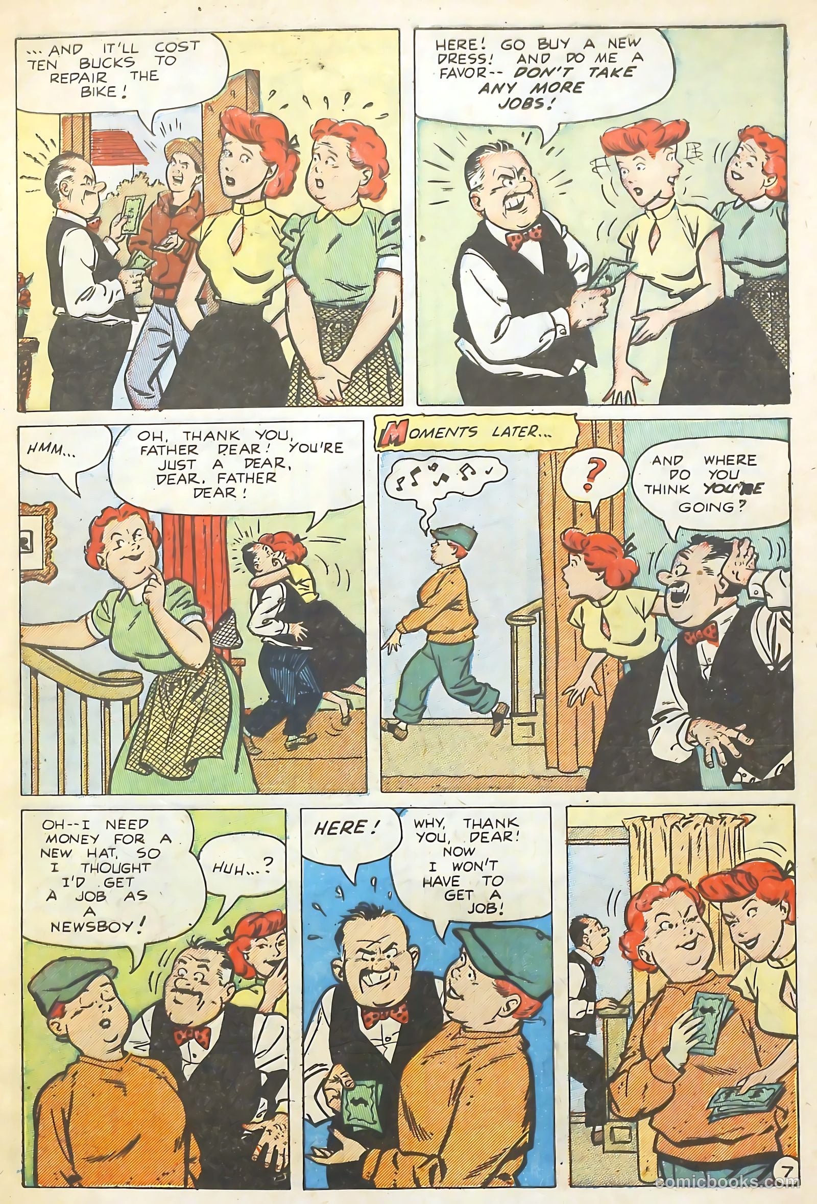 Kathy #16 (1953, Visual Editions, Inc.) — page 9 of 36