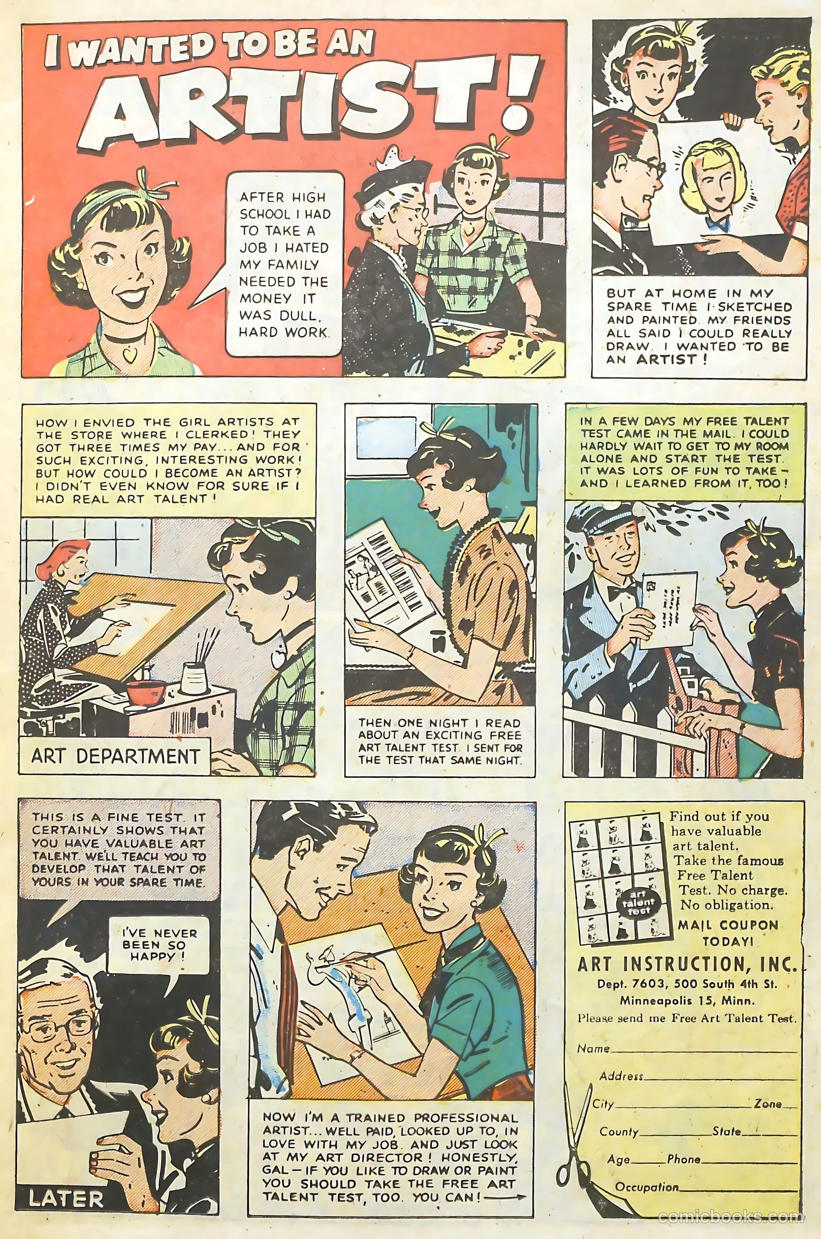 Kathy #16 (1953, Visual Editions, Inc.) — page 11 of 36