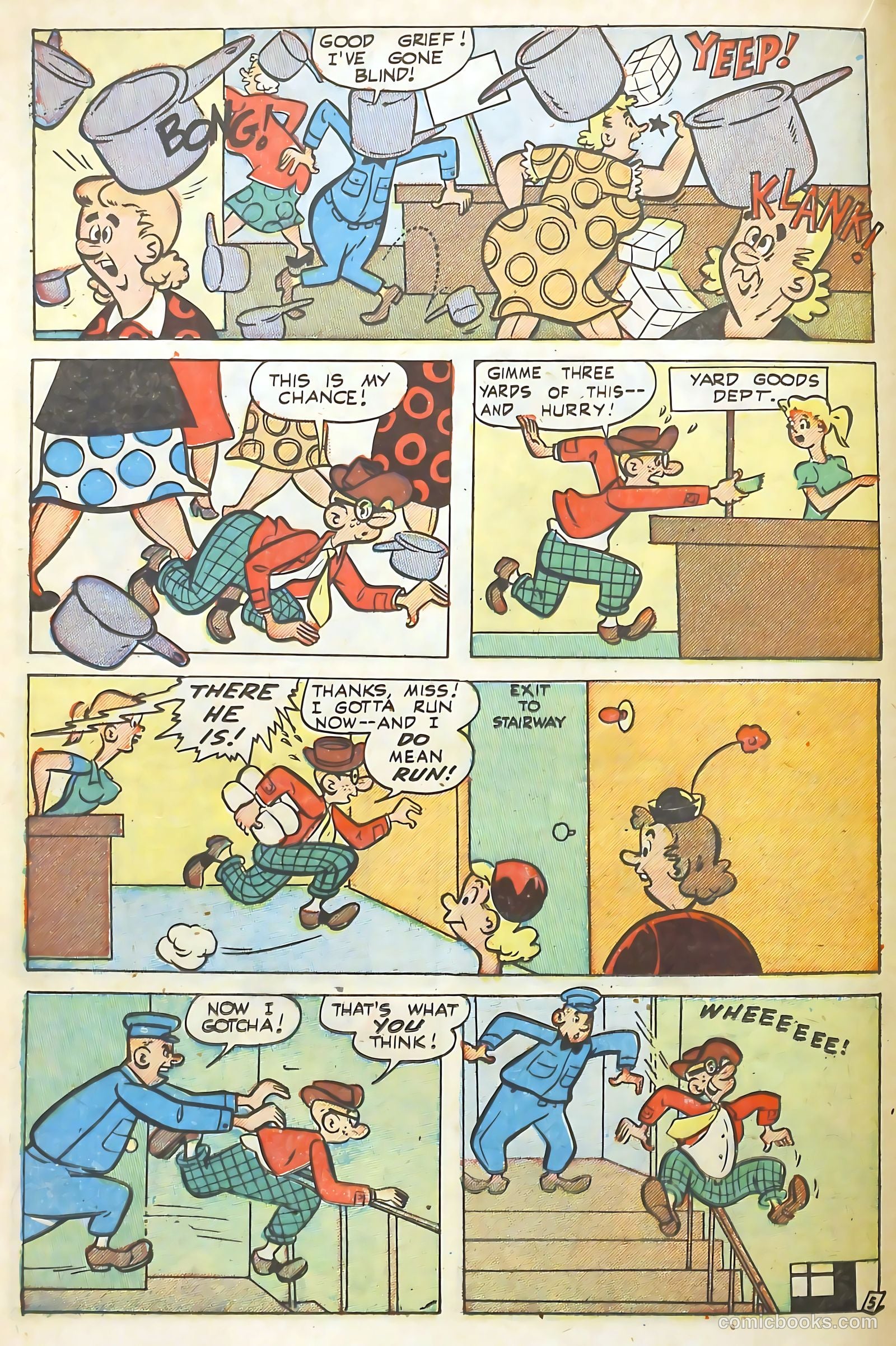 Kathy #16 (1953, Visual Editions, Inc.) — page 16 of 36
