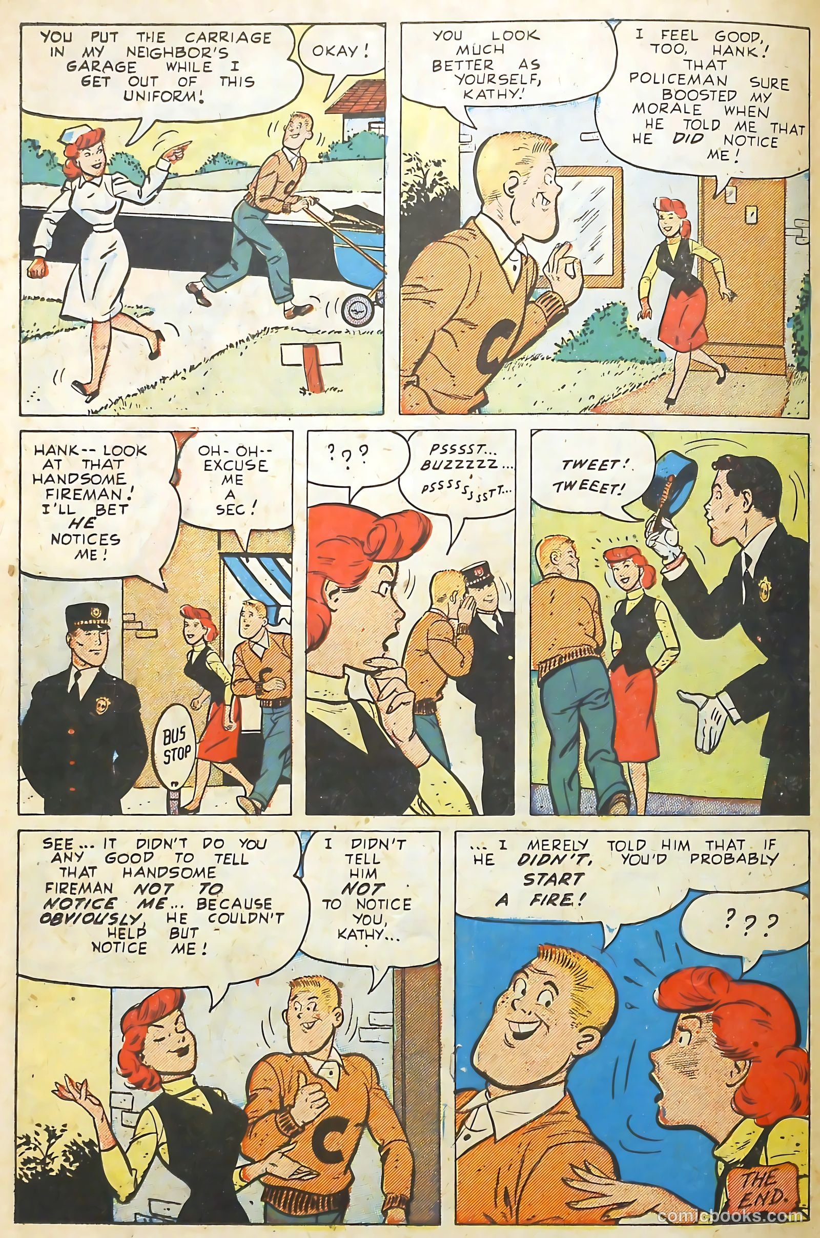 Kathy #16 (1953, Visual Editions, Inc.) — page 26 of 36