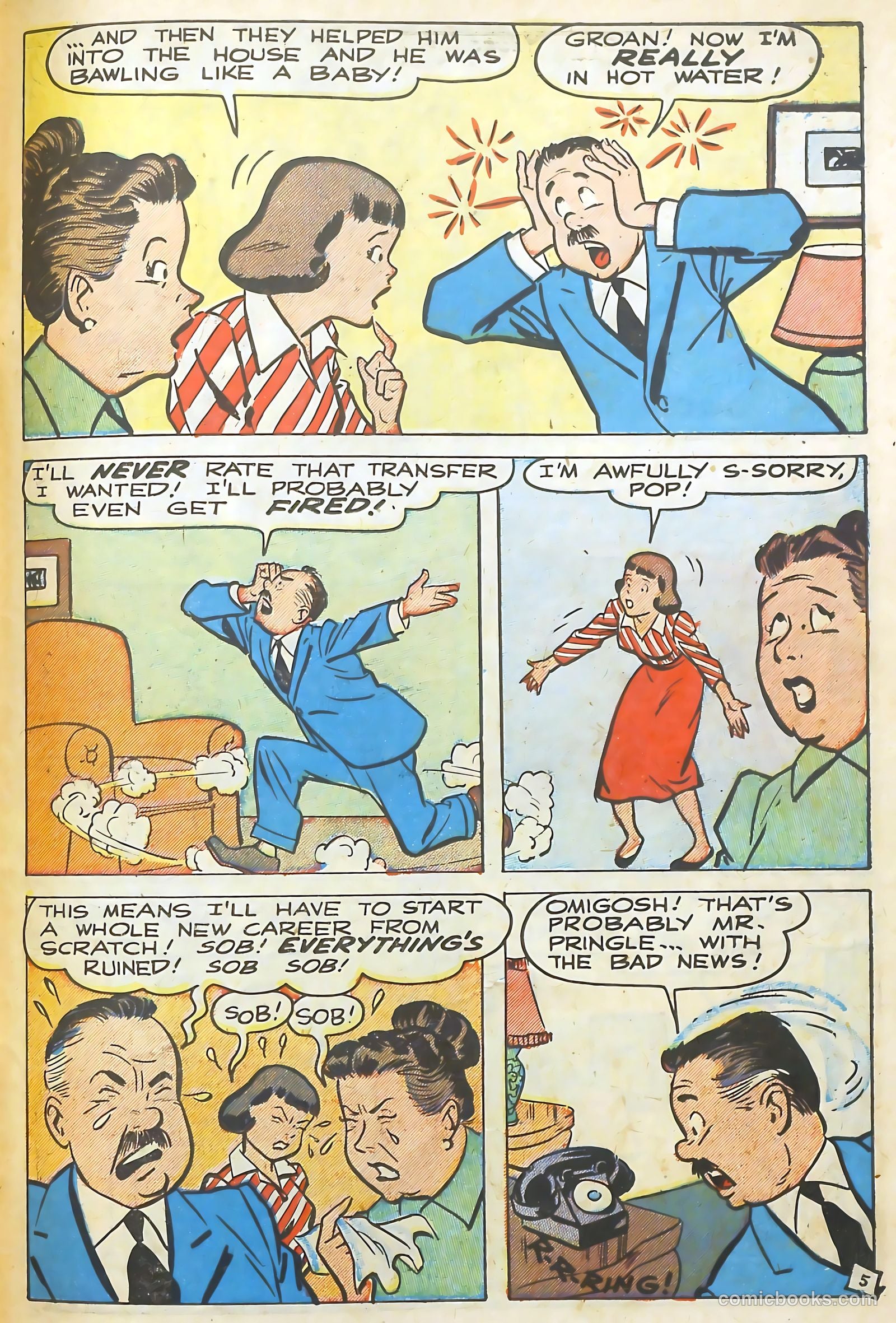 Kathy #16 (1953, Visual Editions, Inc.) — page 31 of 36