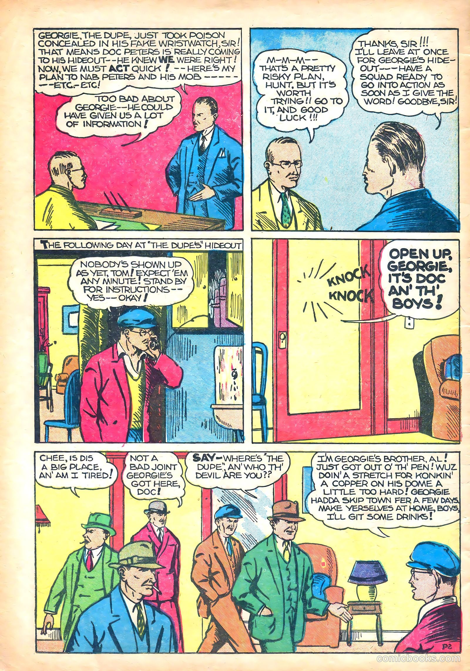 Keen Detective Funnies #1 (1939) — page 4 of 52
