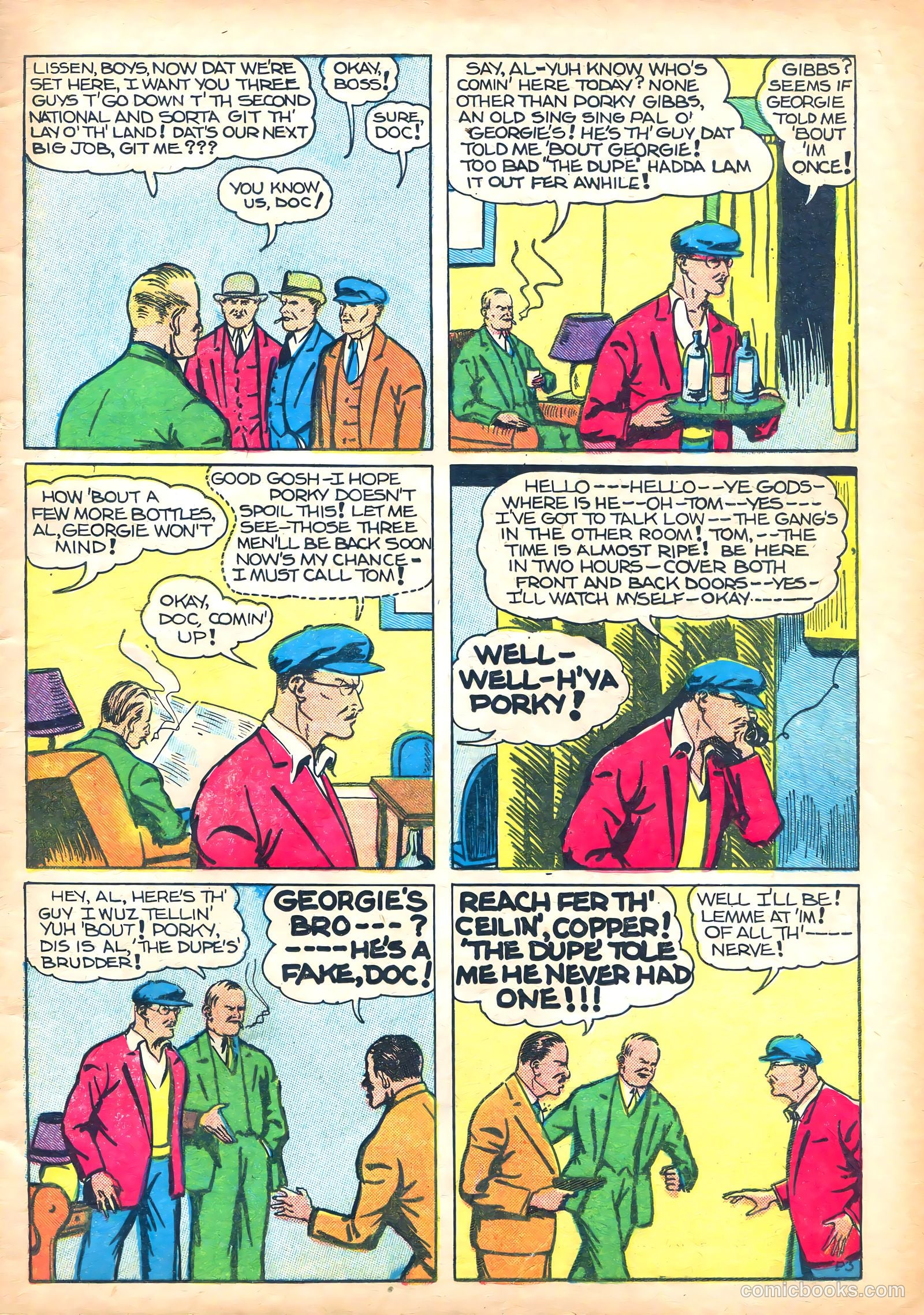 Keen Detective Funnies #1 (1939) — page 5 of 52