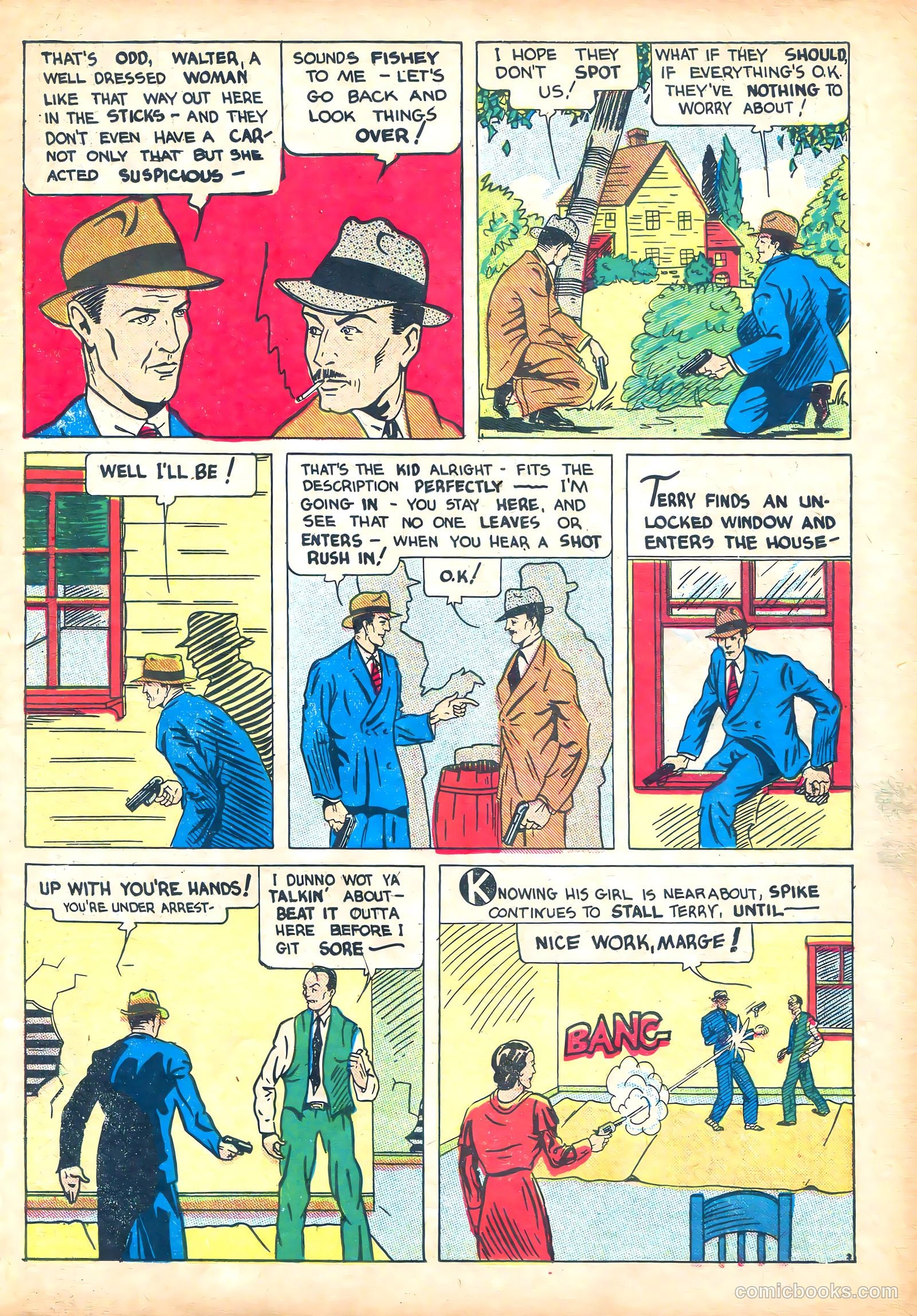 Keen Detective Funnies #1 (1939) — page 19 of 52
