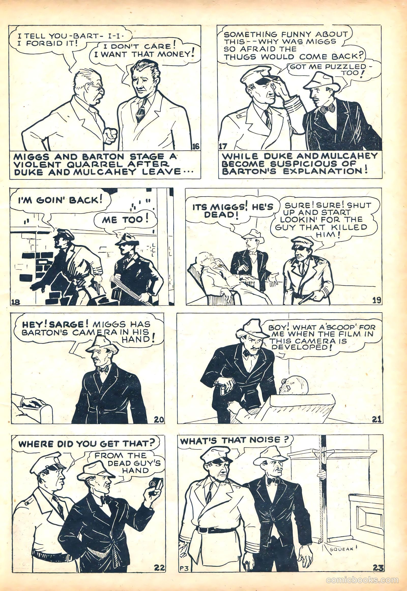 Keen Detective Funnies #1 (1939) — page 33 of 52
