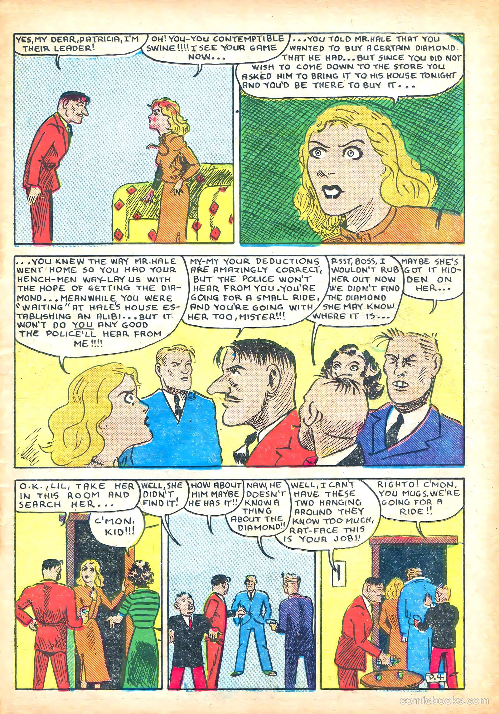 Keen Detective Funnies #1 (1939) — page 47 of 52