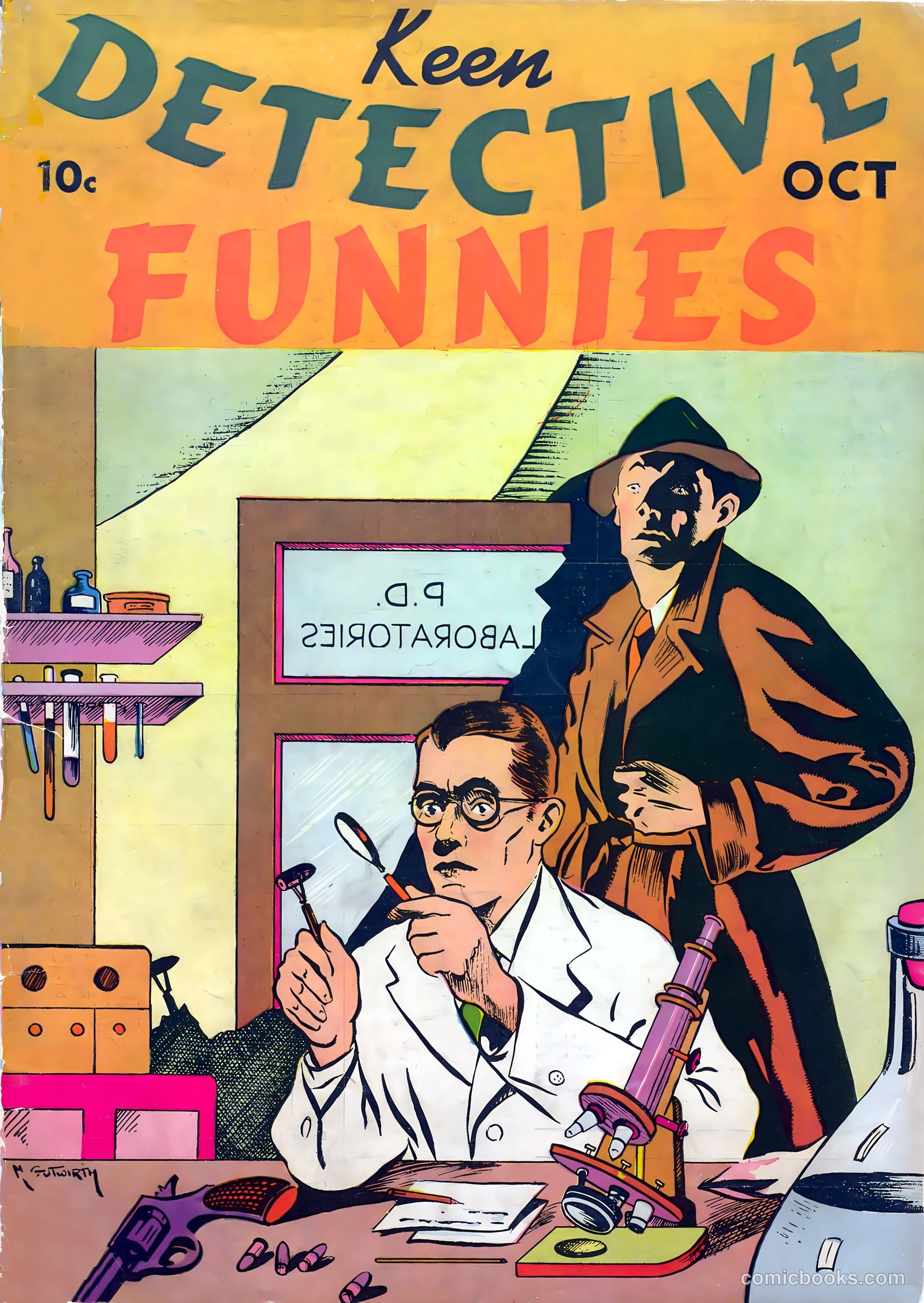 Keen Detective Funnies #10