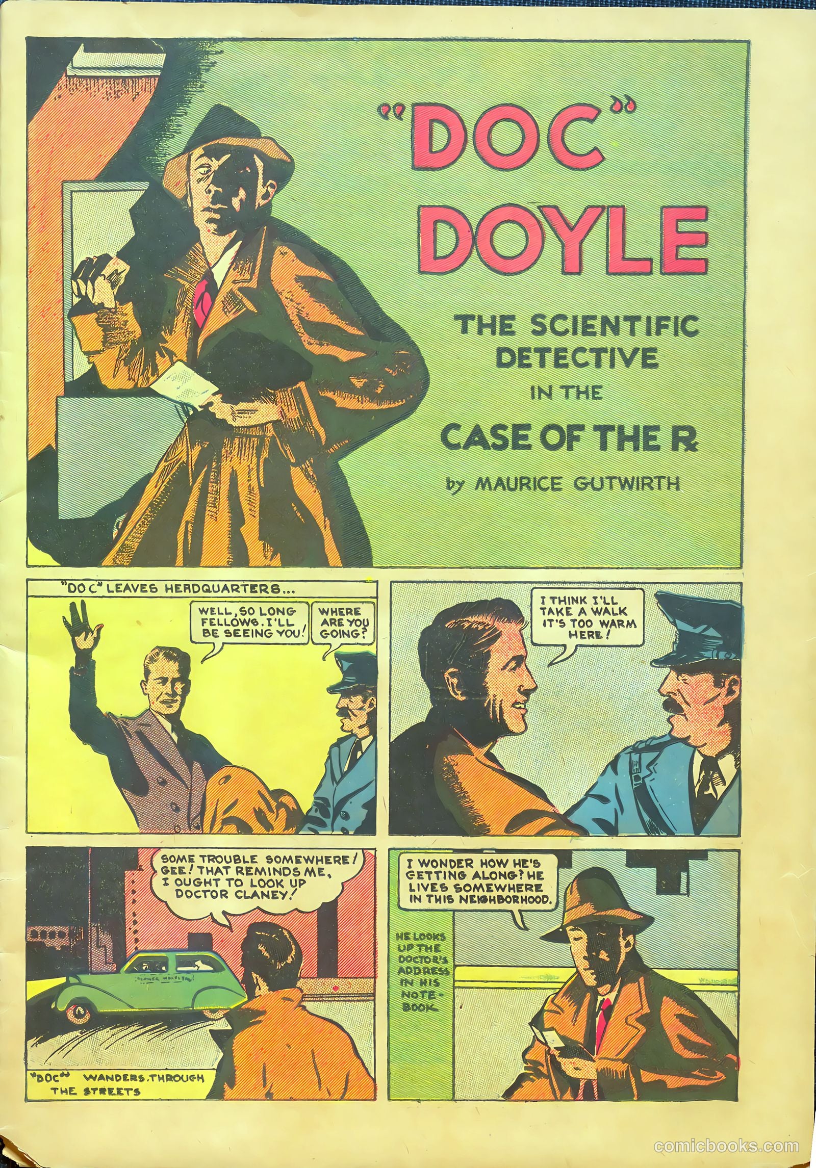 Keen Detective Funnies #10 (1938) — page 3 of 52