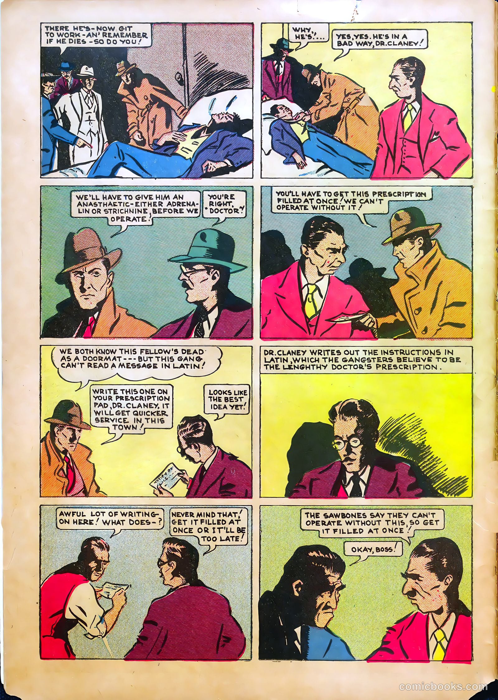 Keen Detective Funnies #10 (1938) — page 6 of 52