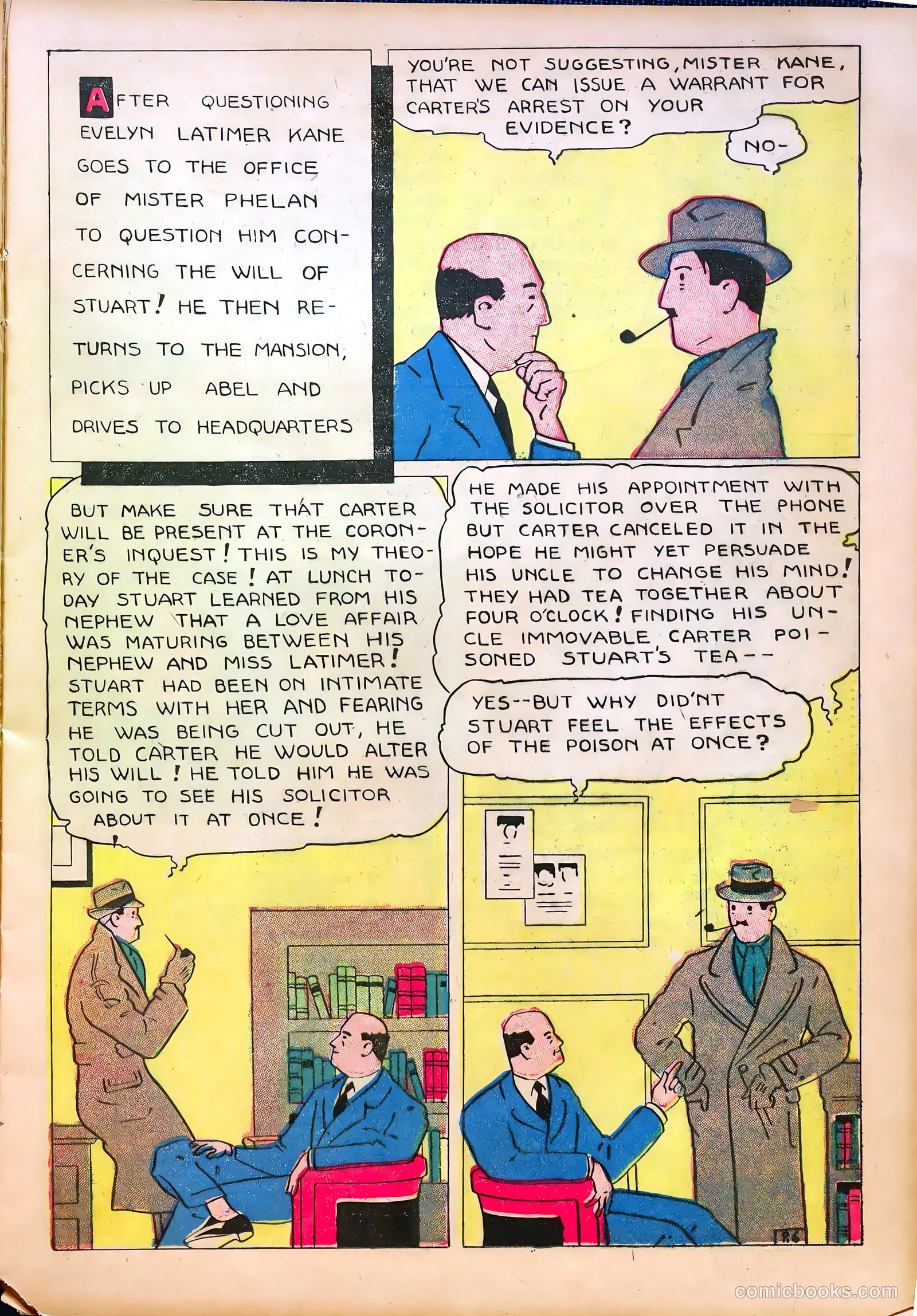 Keen Detective Funnies #10 (1938) — page 21 of 52