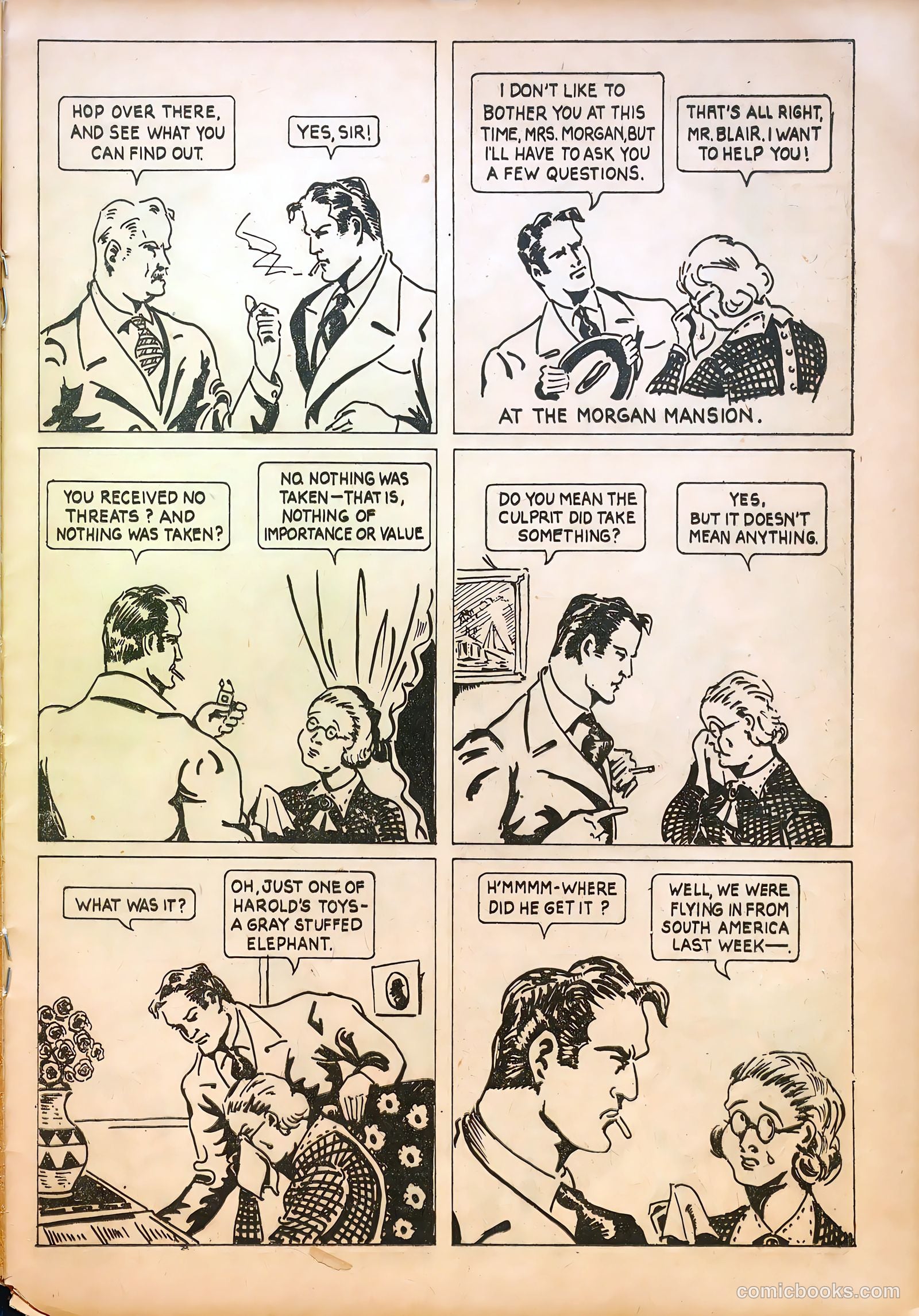 Keen Detective Funnies #10 (1938) — page 33 of 52