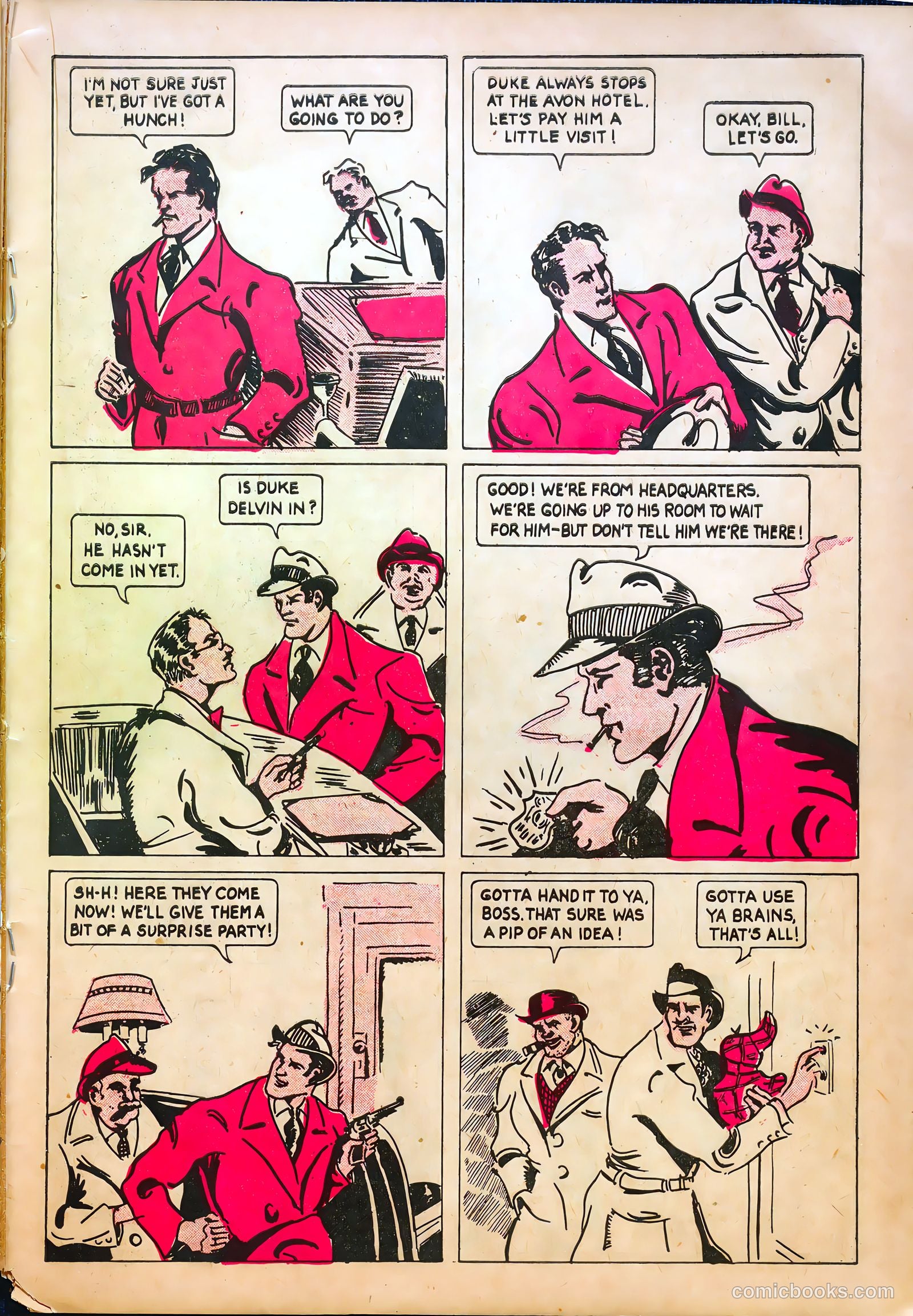 Keen Detective Funnies #10 (1938) — page 35 of 52