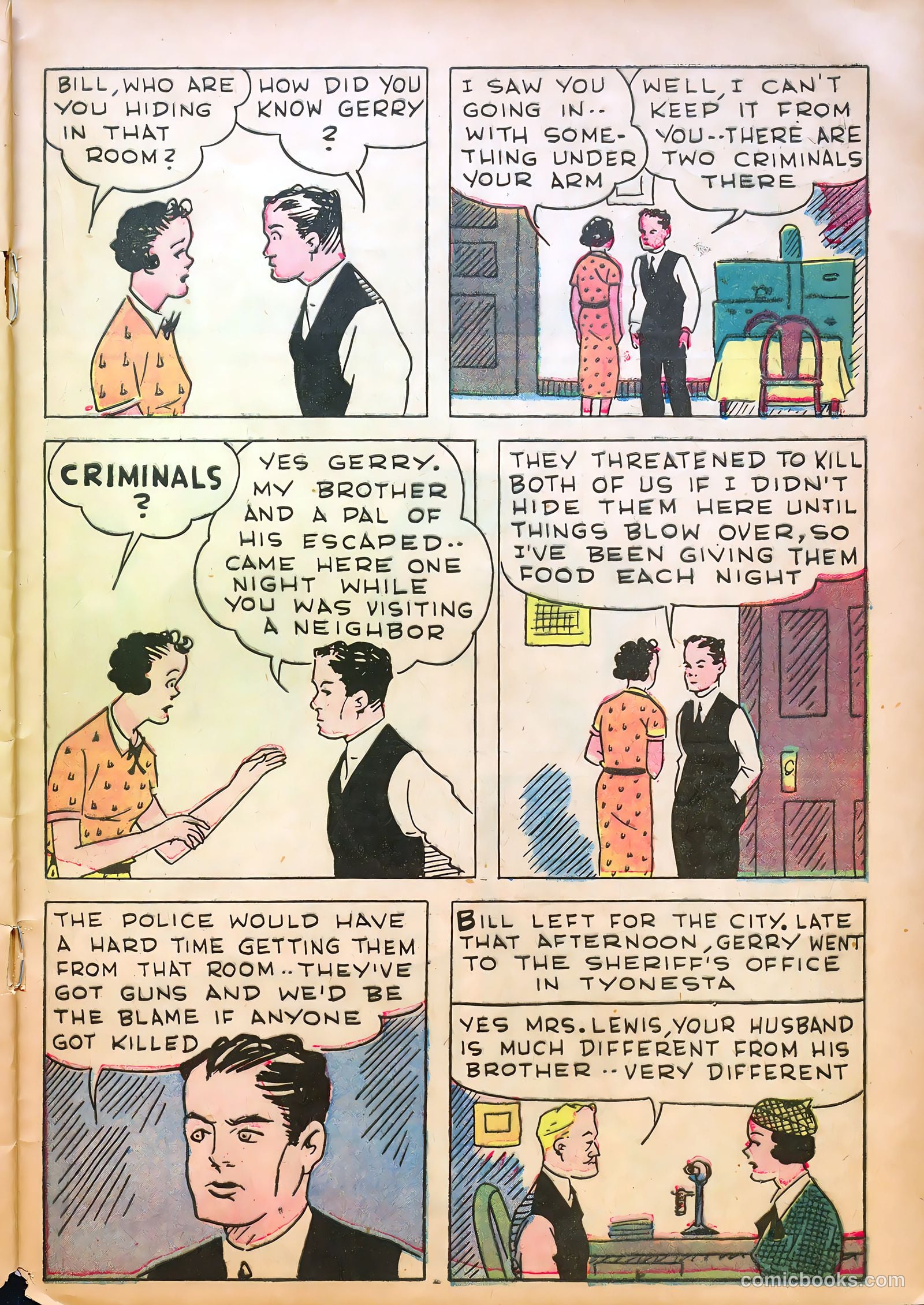 Keen Detective Funnies #10 (1938) — page 41 of 52
