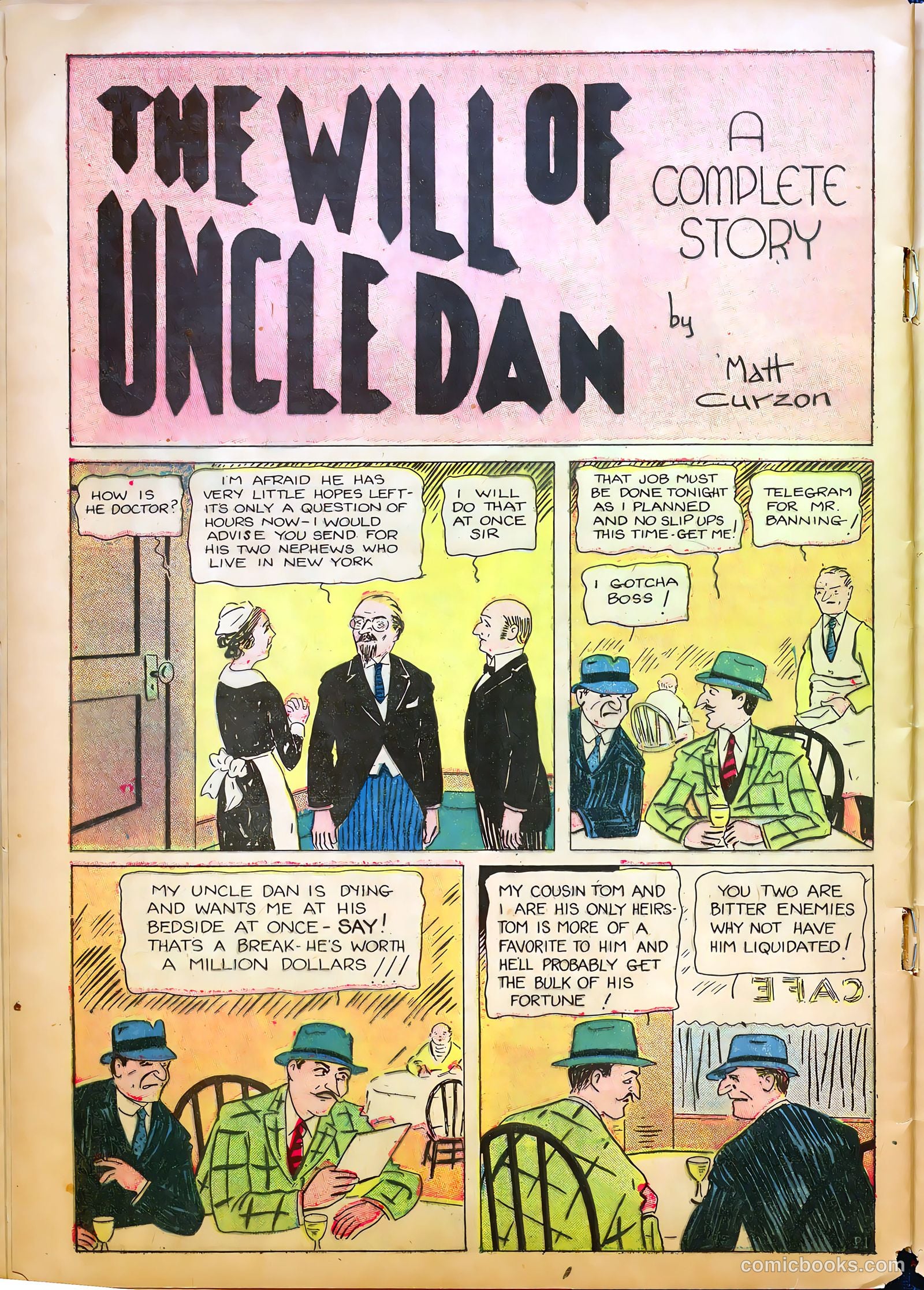 Keen Detective Funnies #10 (1938) — page 44 of 52