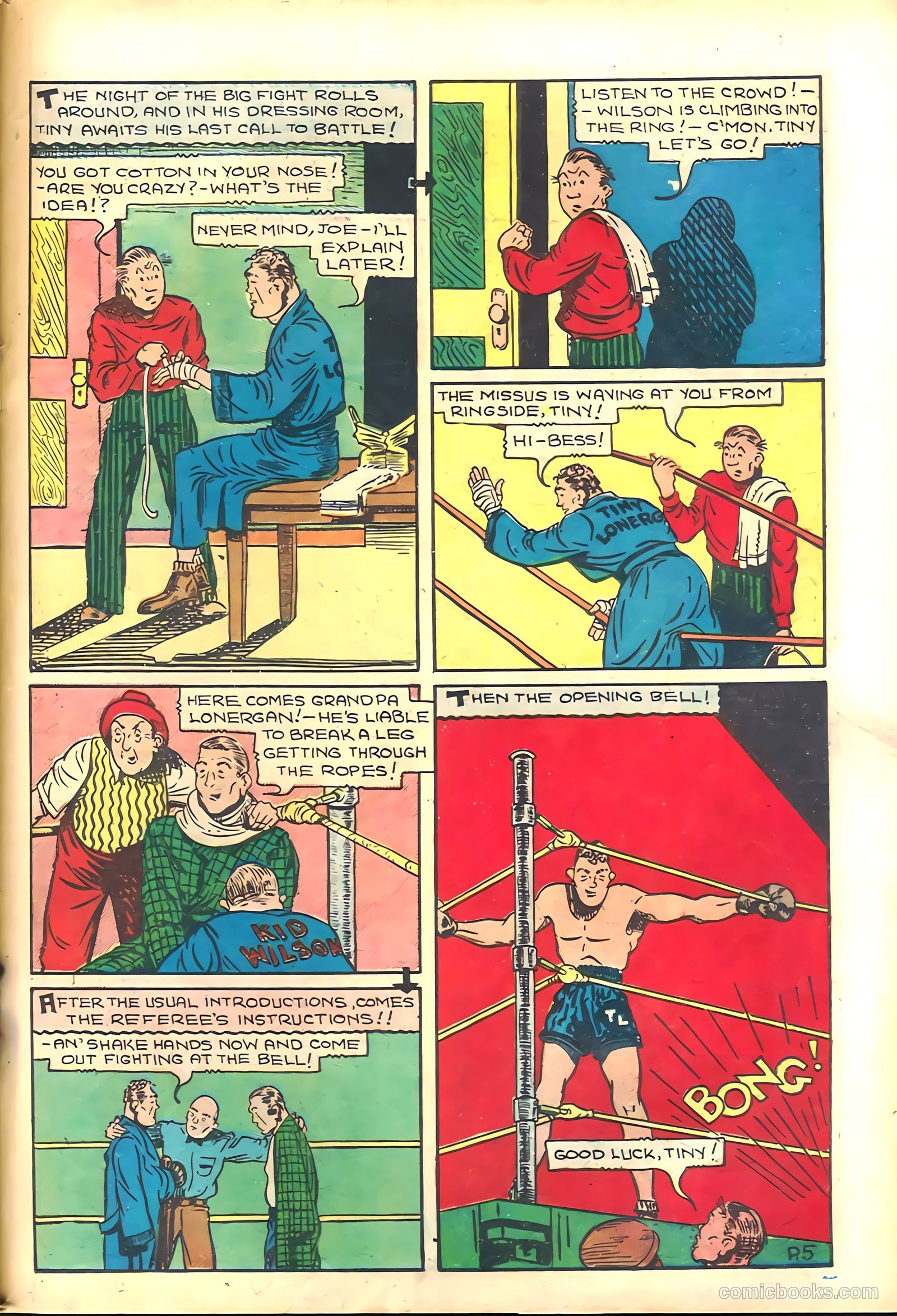 Keen Detective Funnies #21 (1940) — page 61 of 68