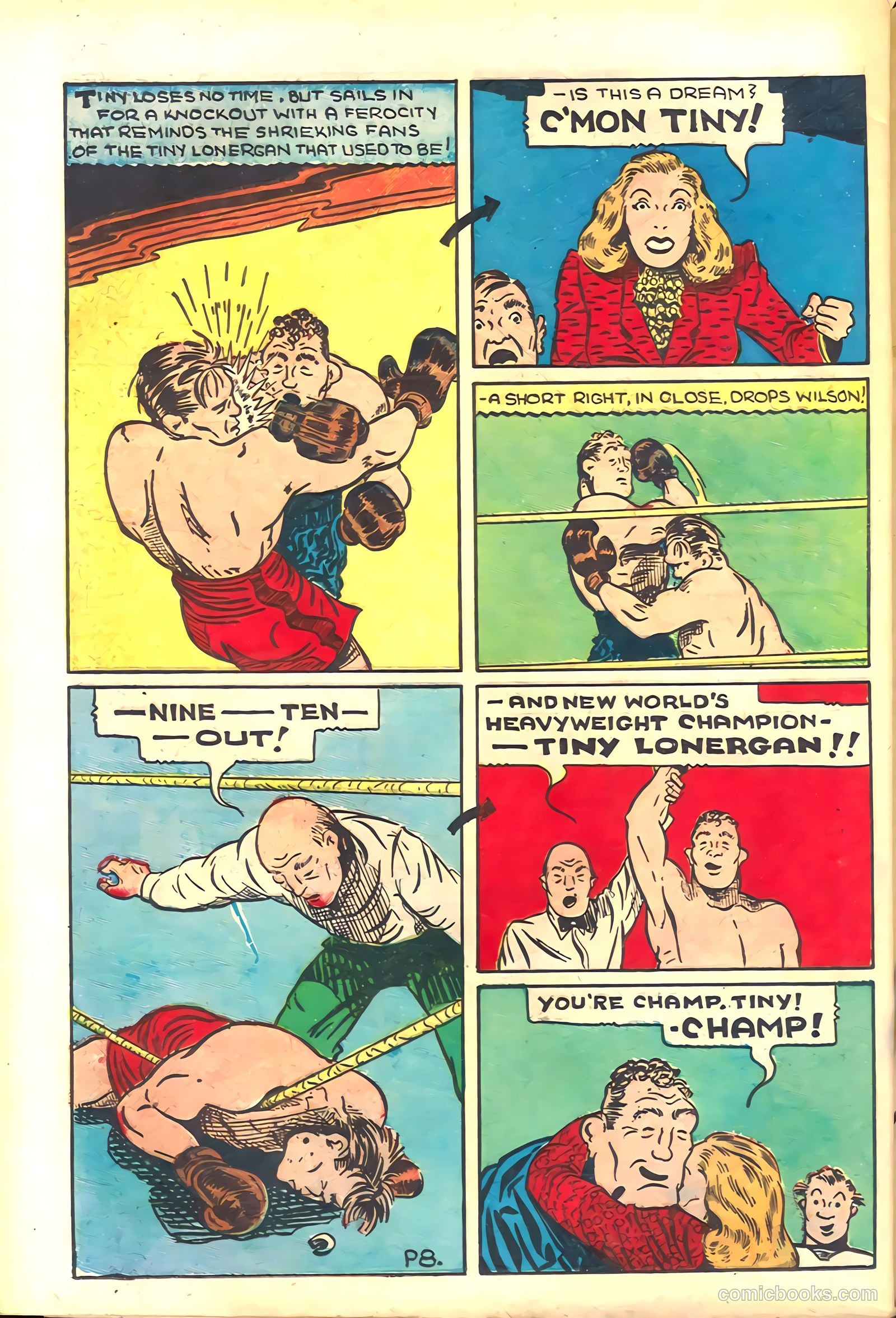 Keen Detective Funnies #21 (1940) — page 64 of 68
