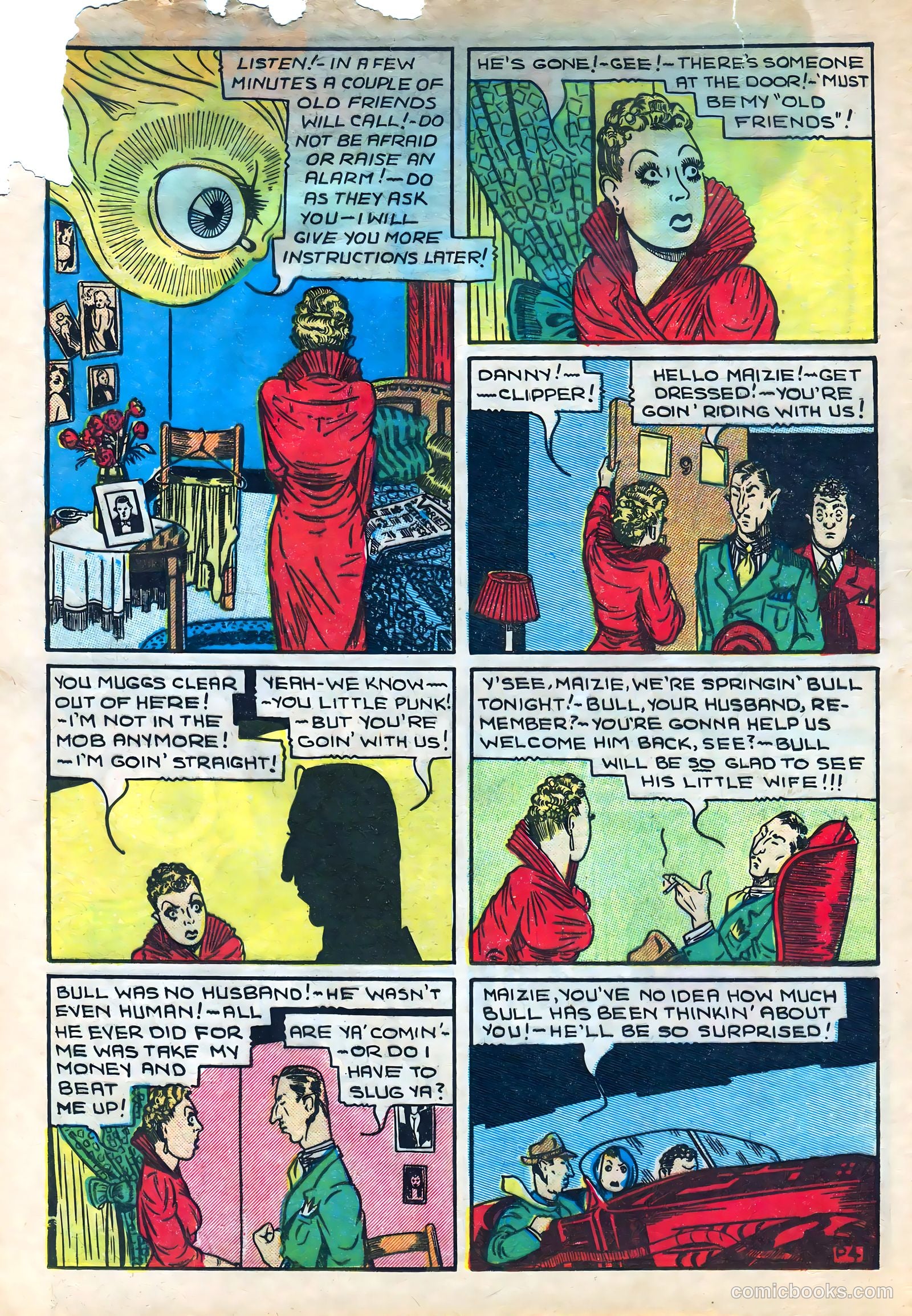 Keen Detective Funnies #22 (1940) — page 61 of 69