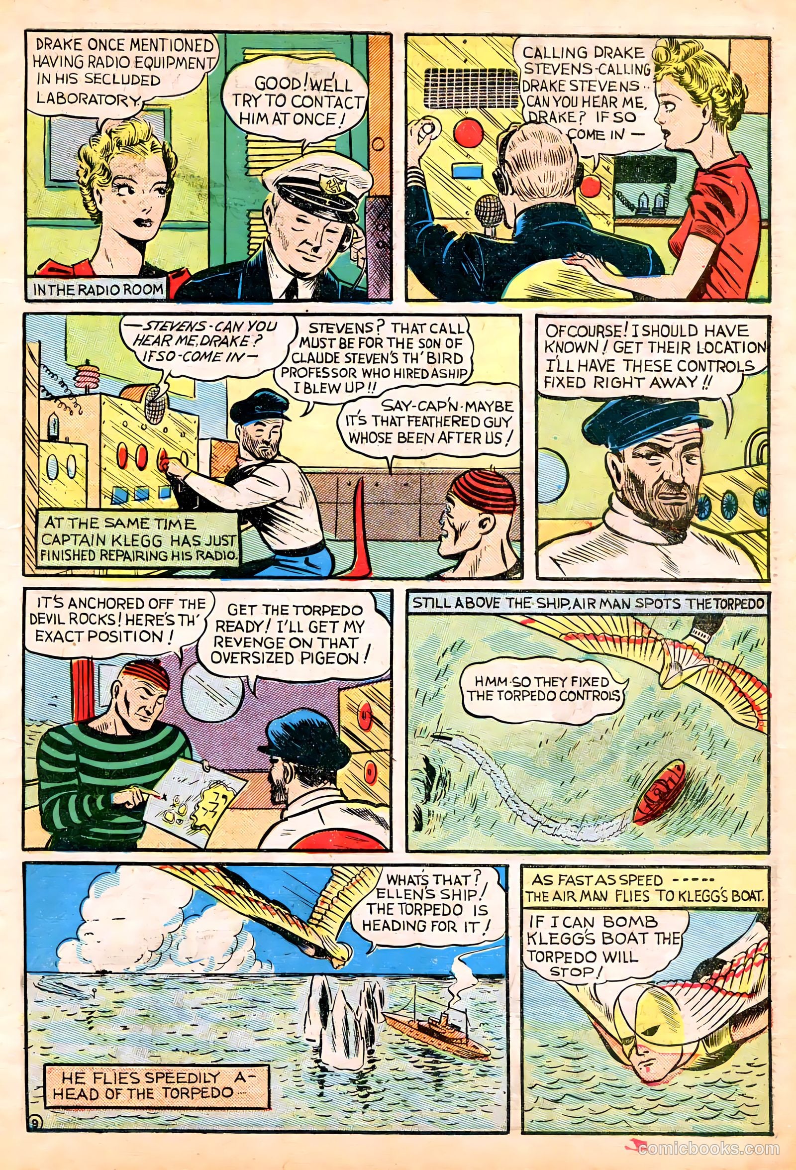 Keen Detective Funnies #23 (1940) — page 8 of 61