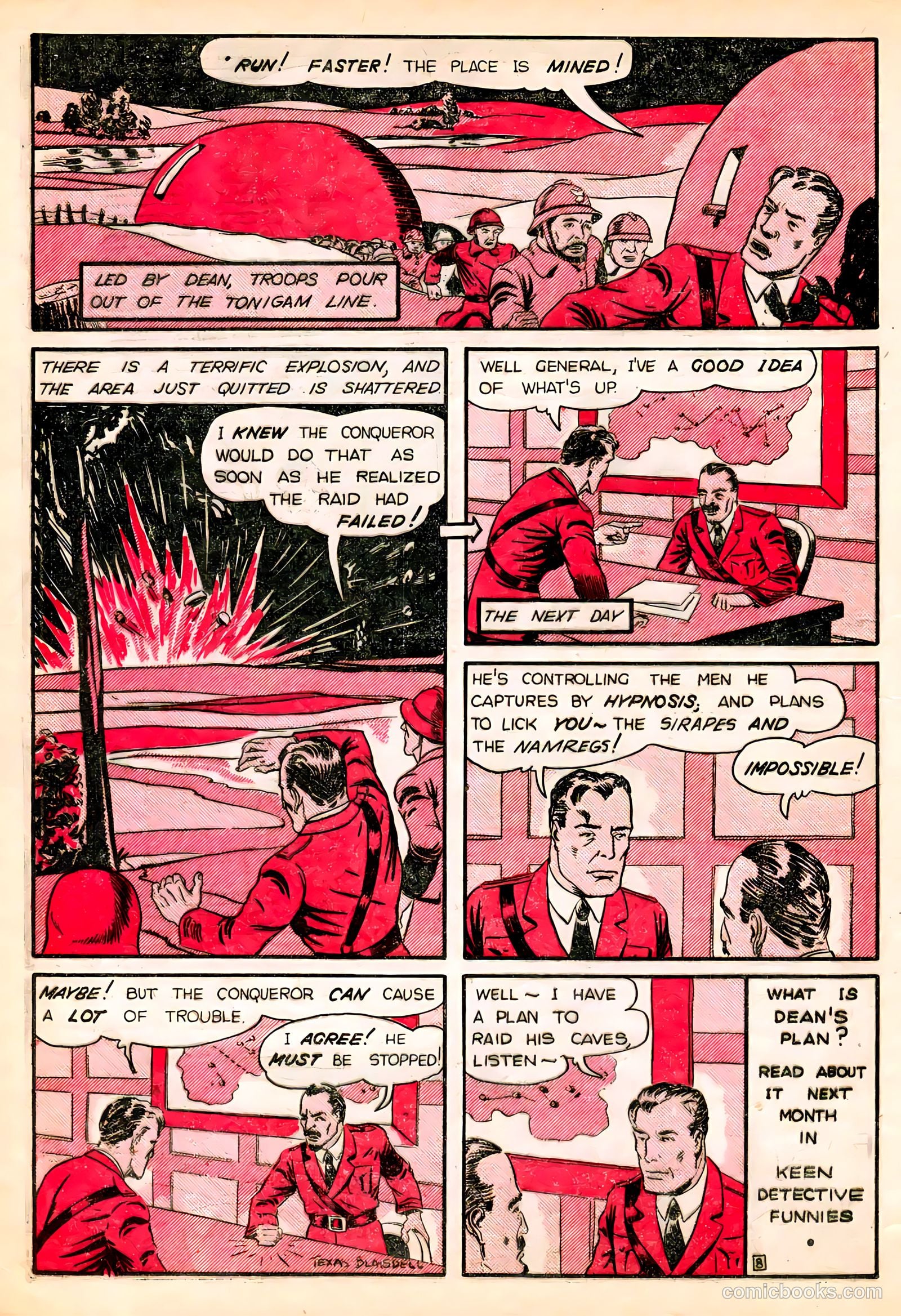 Keen Detective Funnies #23 (1940) — page 17 of 61