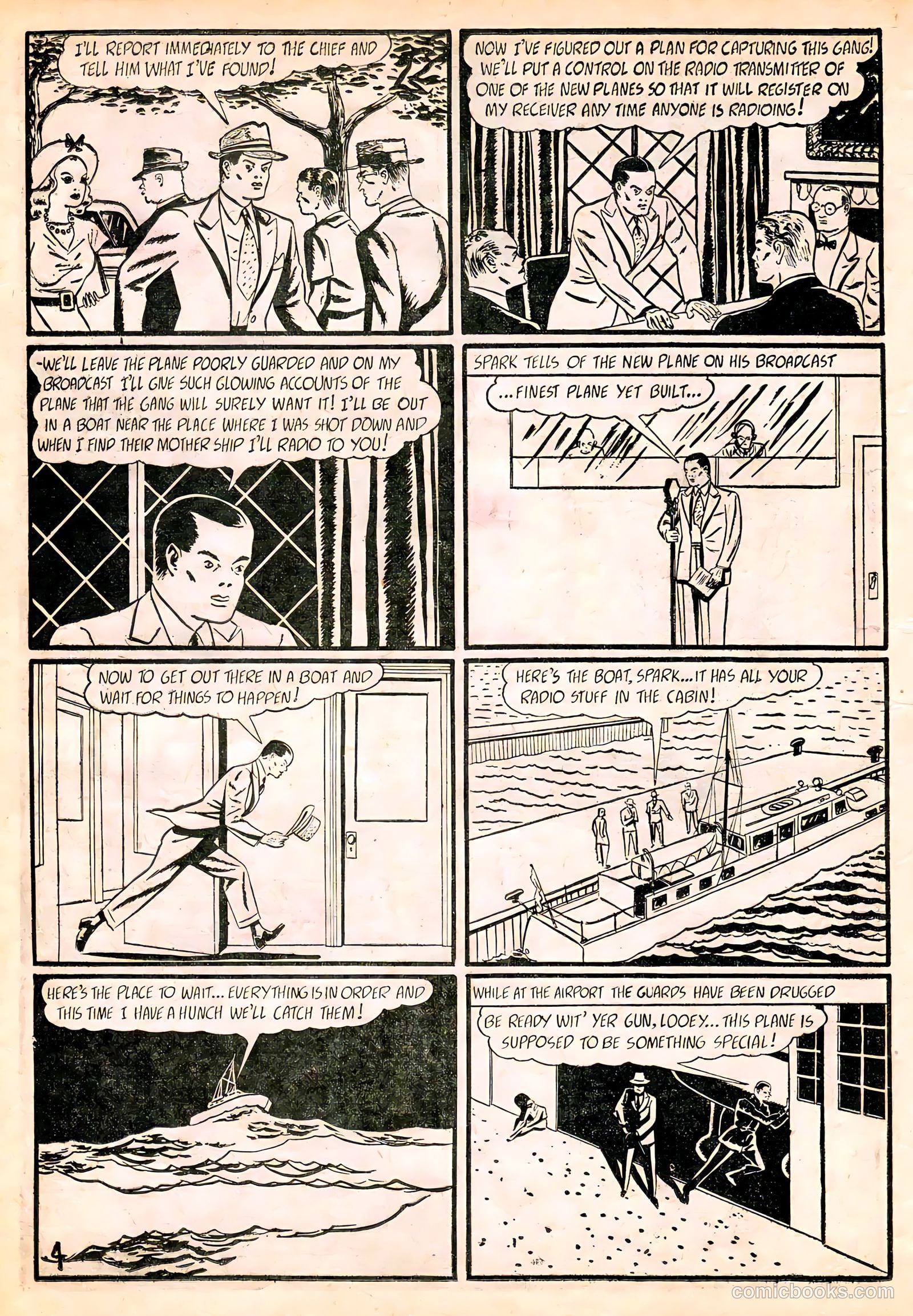 Keen Detective Funnies #23 (1940) — page 21 of 61