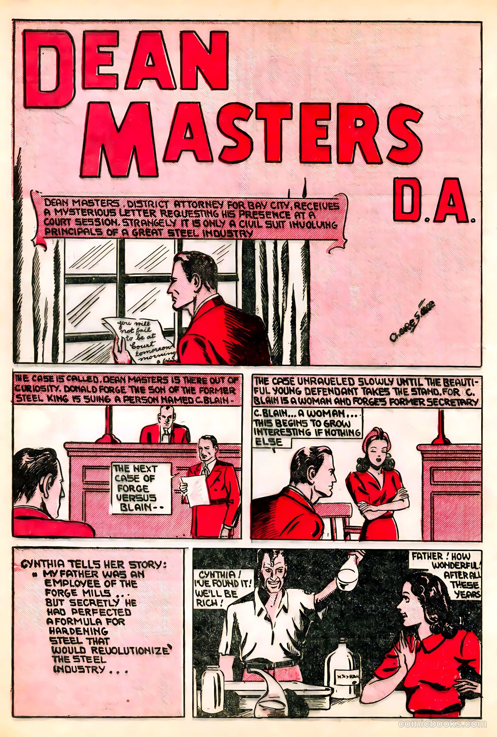 Keen Detective Funnies #23 (1940) — page 25 of 61