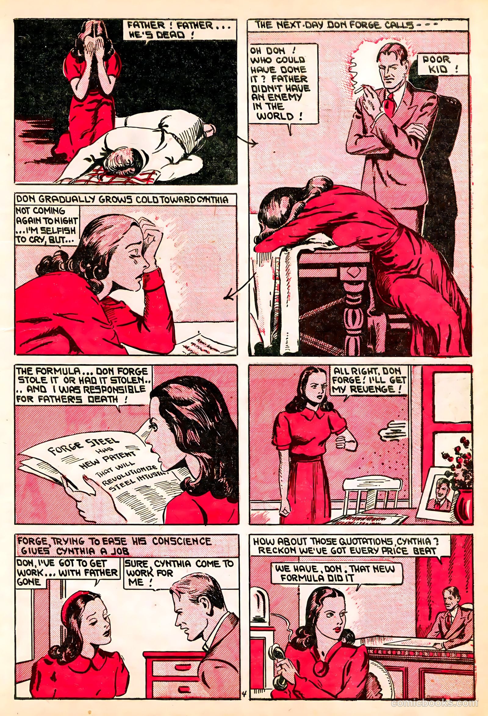 Keen Detective Funnies #23 (1940) — page 28 of 61