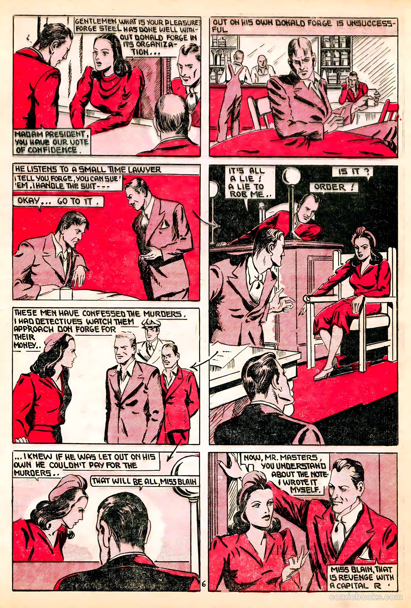 Keen Detective Funnies #23 (1940) — page 30 of 61