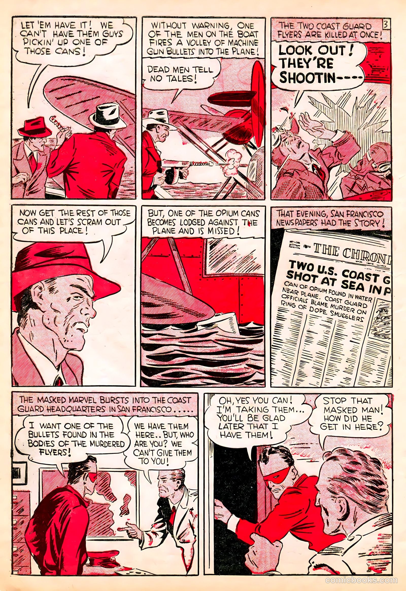 Keen Detective Funnies #23 (1940) — page 34 of 61