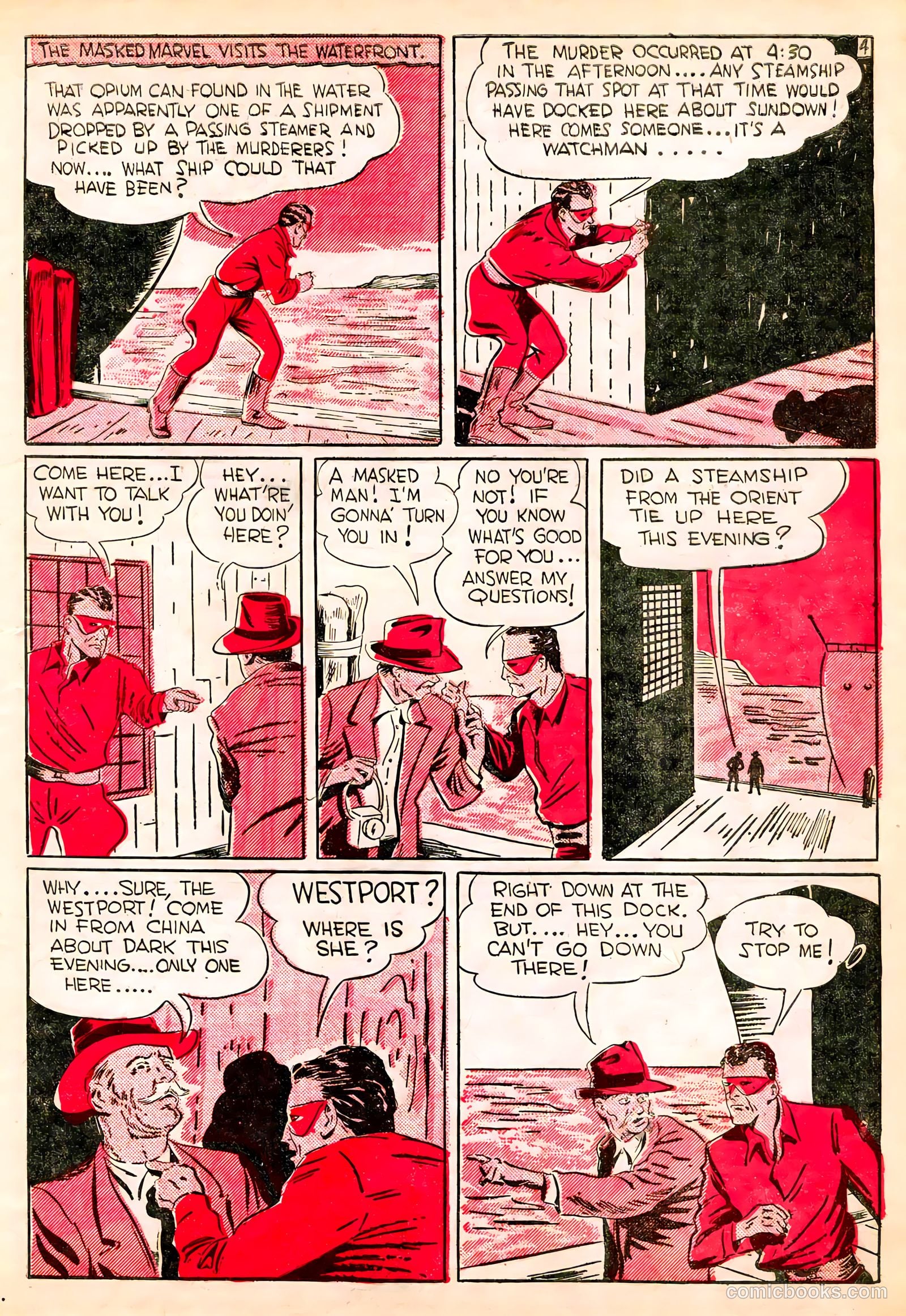 Keen Detective Funnies #23 (1940) — page 35 of 61