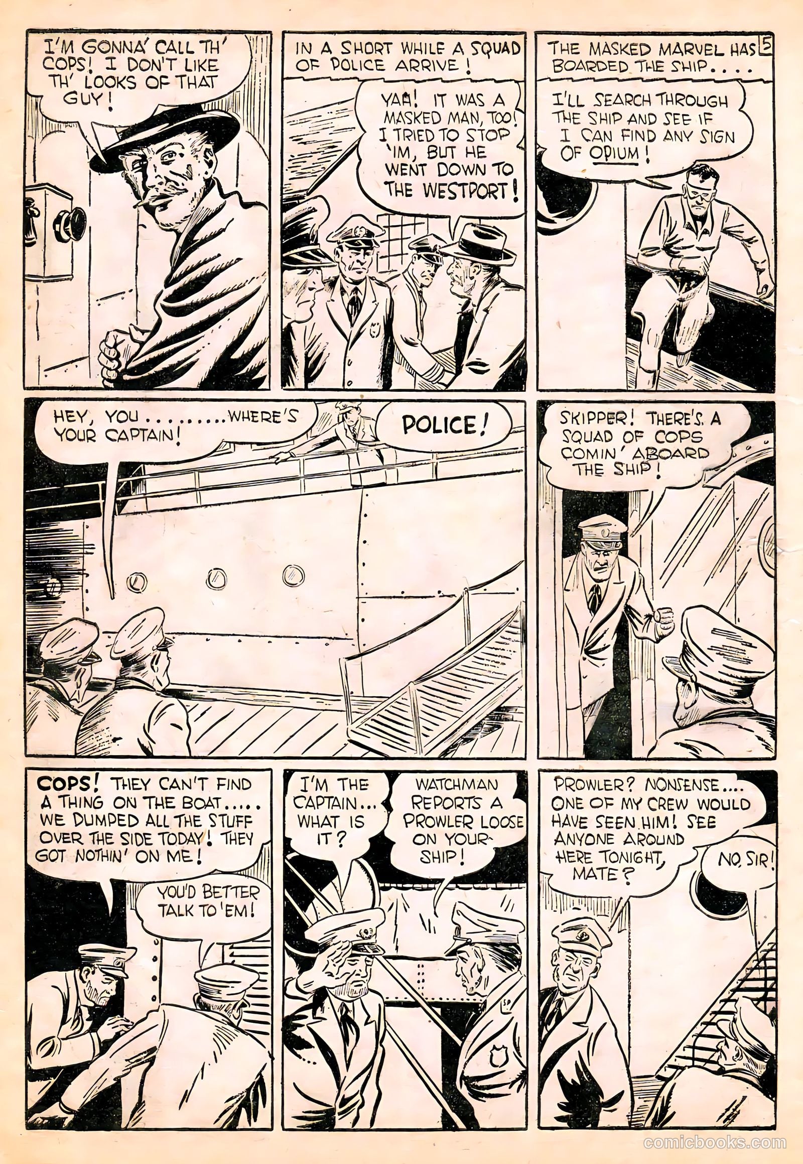 Keen Detective Funnies #23 (1940) — page 36 of 61