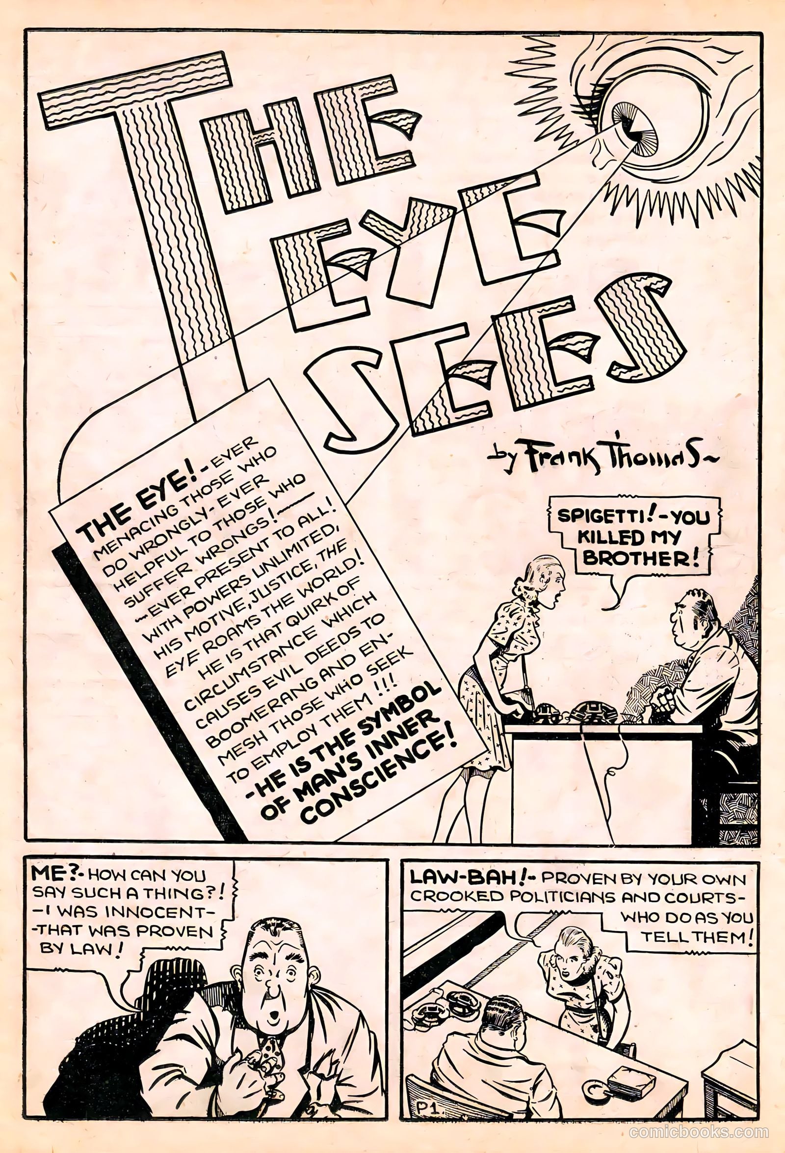 Keen Detective Funnies #23 (1940) — page 44 of 61