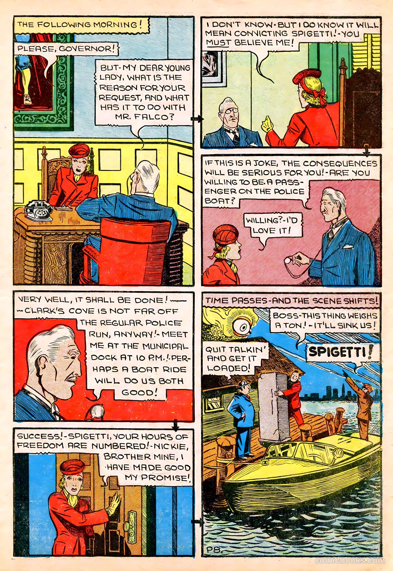 Keen Detective Funnies #23 (1940) — page 51 of 61