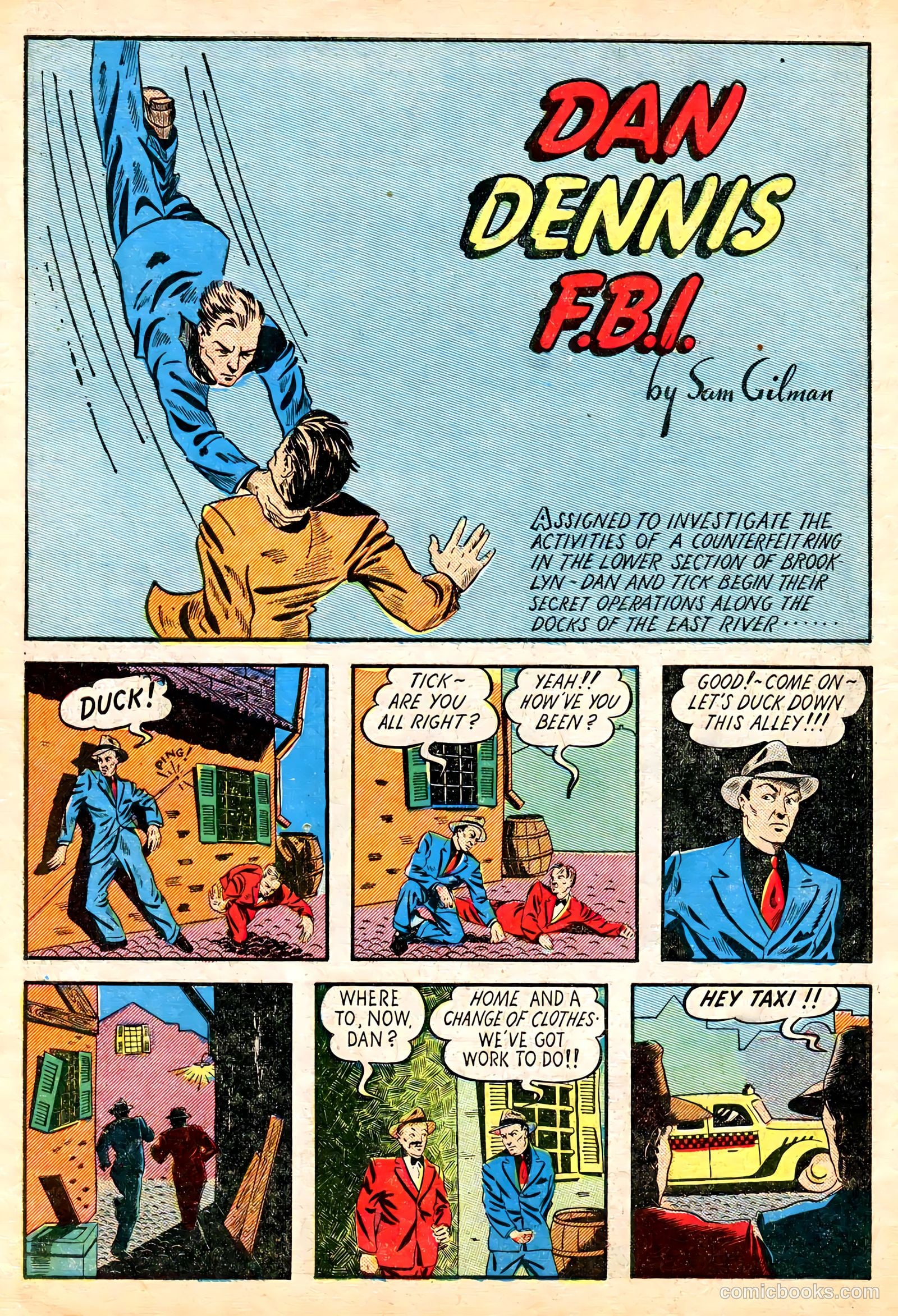 Keen Detective Funnies #23 (1940) — page 54 of 61