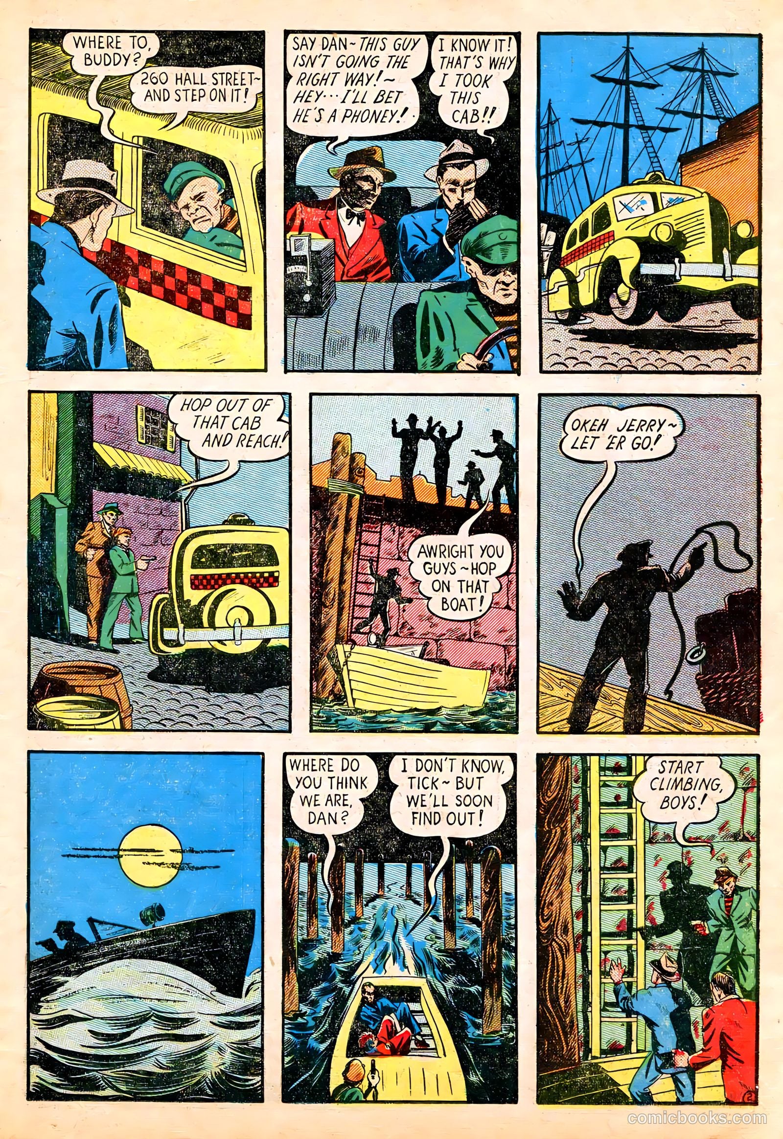 Keen Detective Funnies #23 (1940) — page 55 of 61