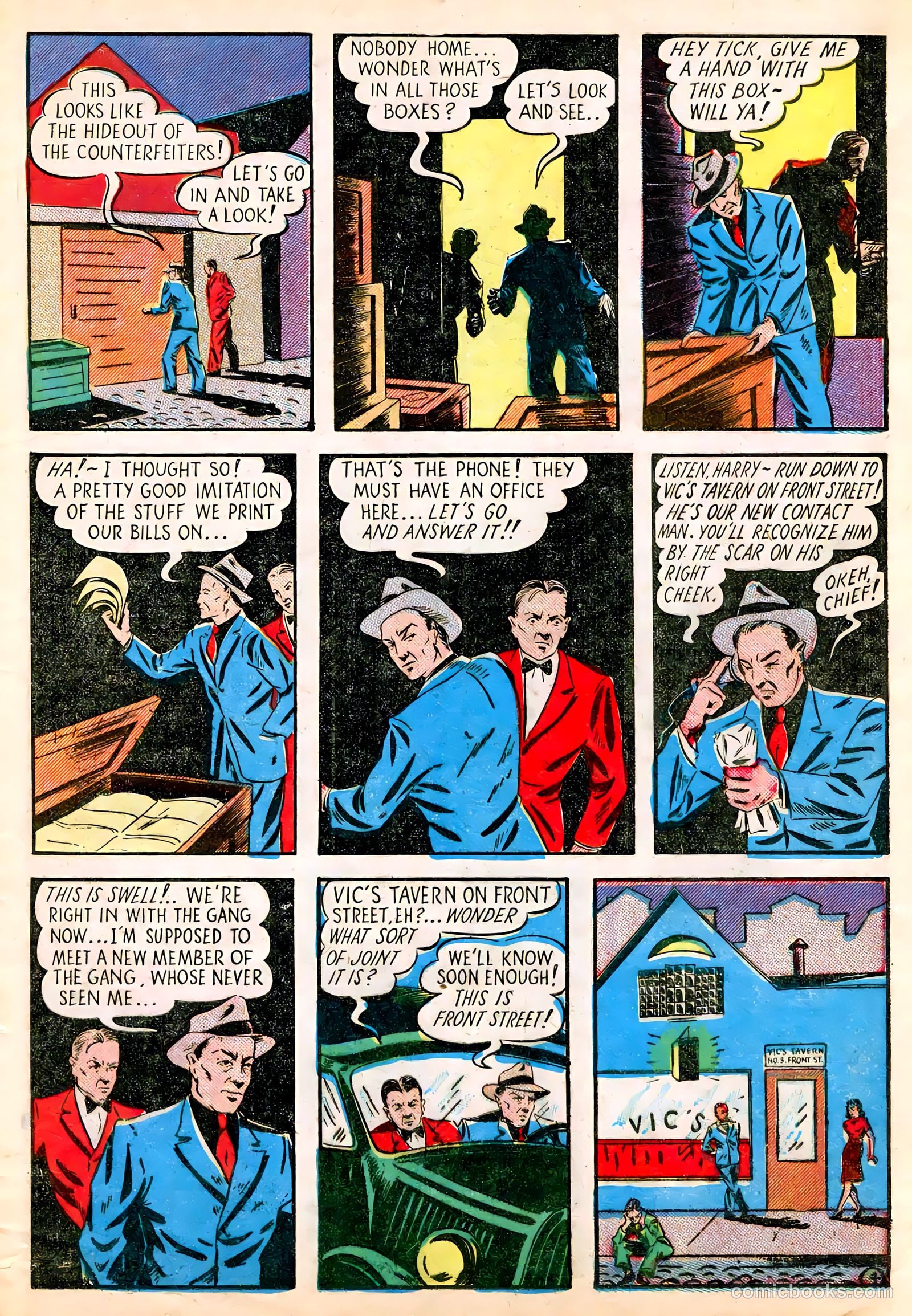 Keen Detective Funnies #23 (1940) — page 57 of 61