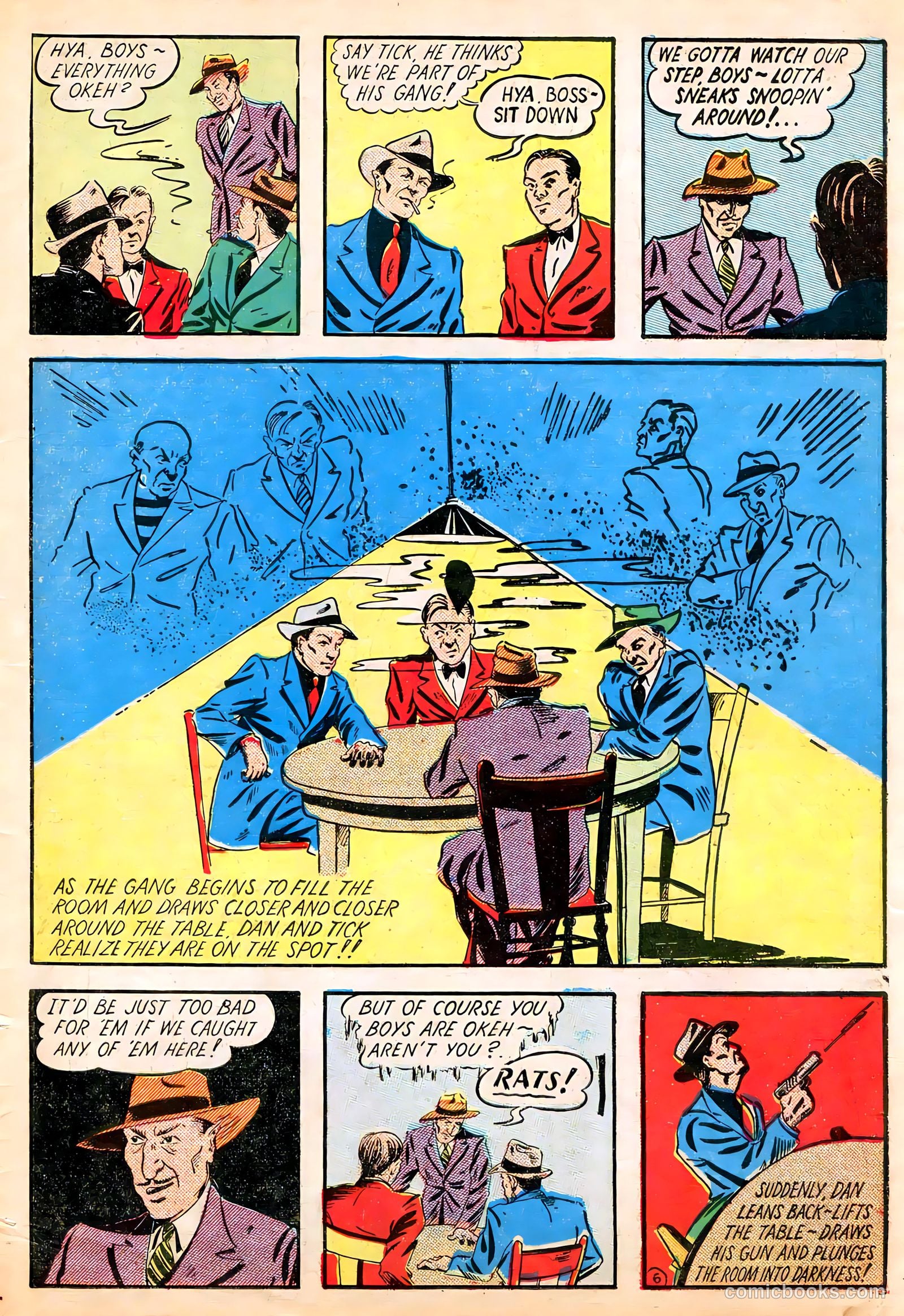 Keen Detective Funnies #23 (1940) — page 59 of 61