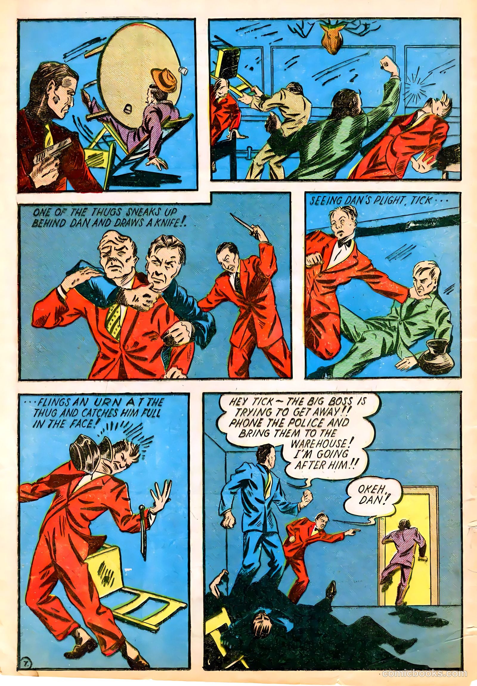 Keen Detective Funnies #23 (1940) — page 60 of 61