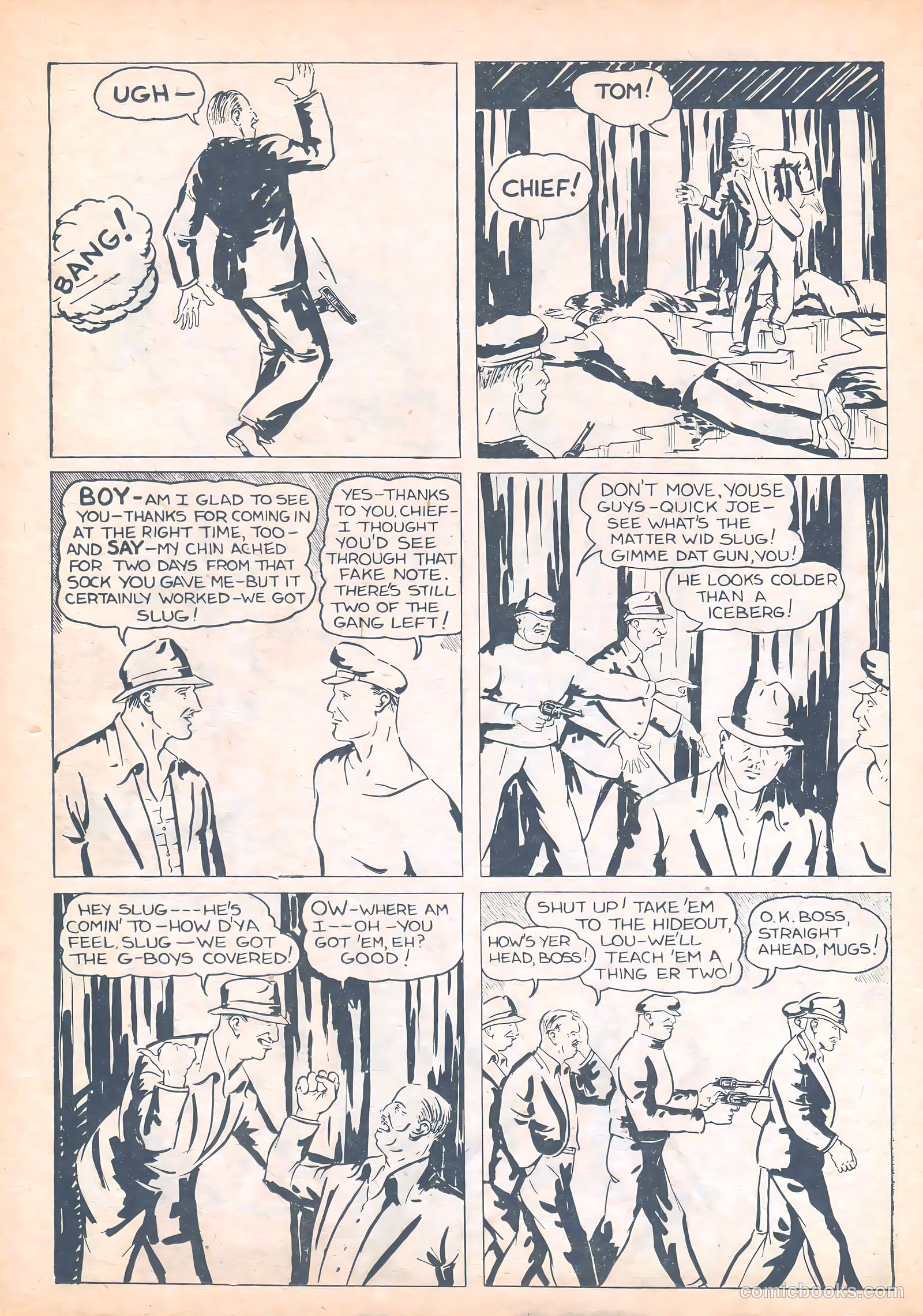 Keen Detective Funnies #8 (1939) — page 24 of 68