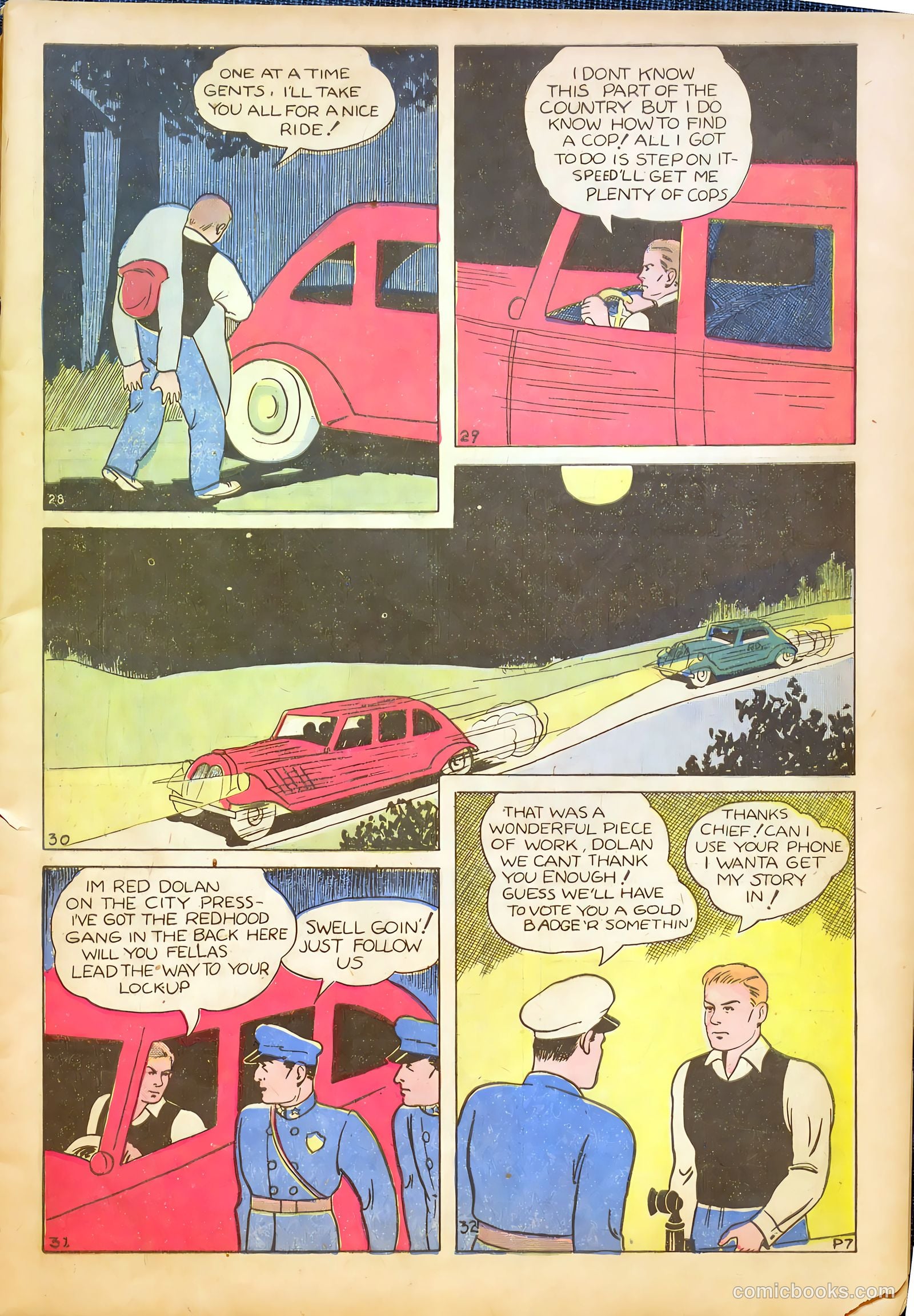 Keen Detective Funnies #9 (1938) — page 9 of 53