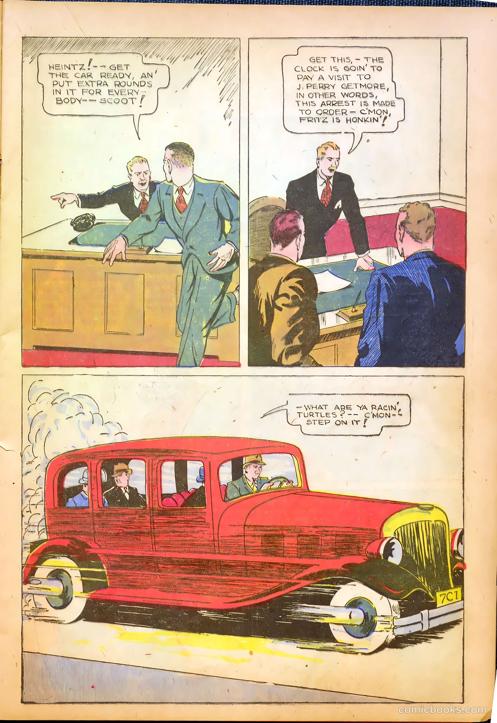 Keen Detective Funnies #9 (1938) — page 21 of 53
