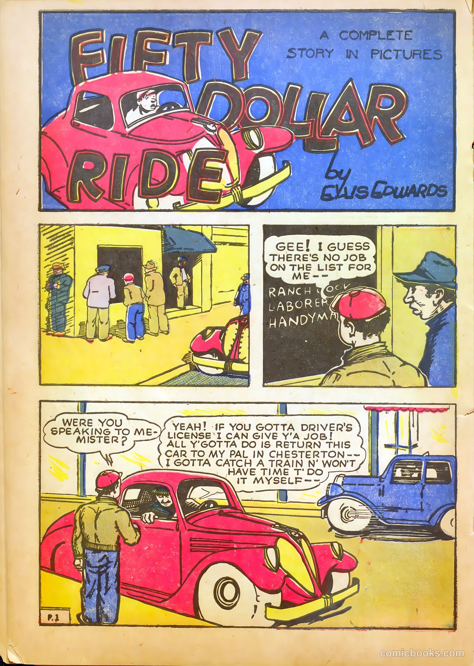 Keen Detective Funnies #9 (1938) — page 26 of 53