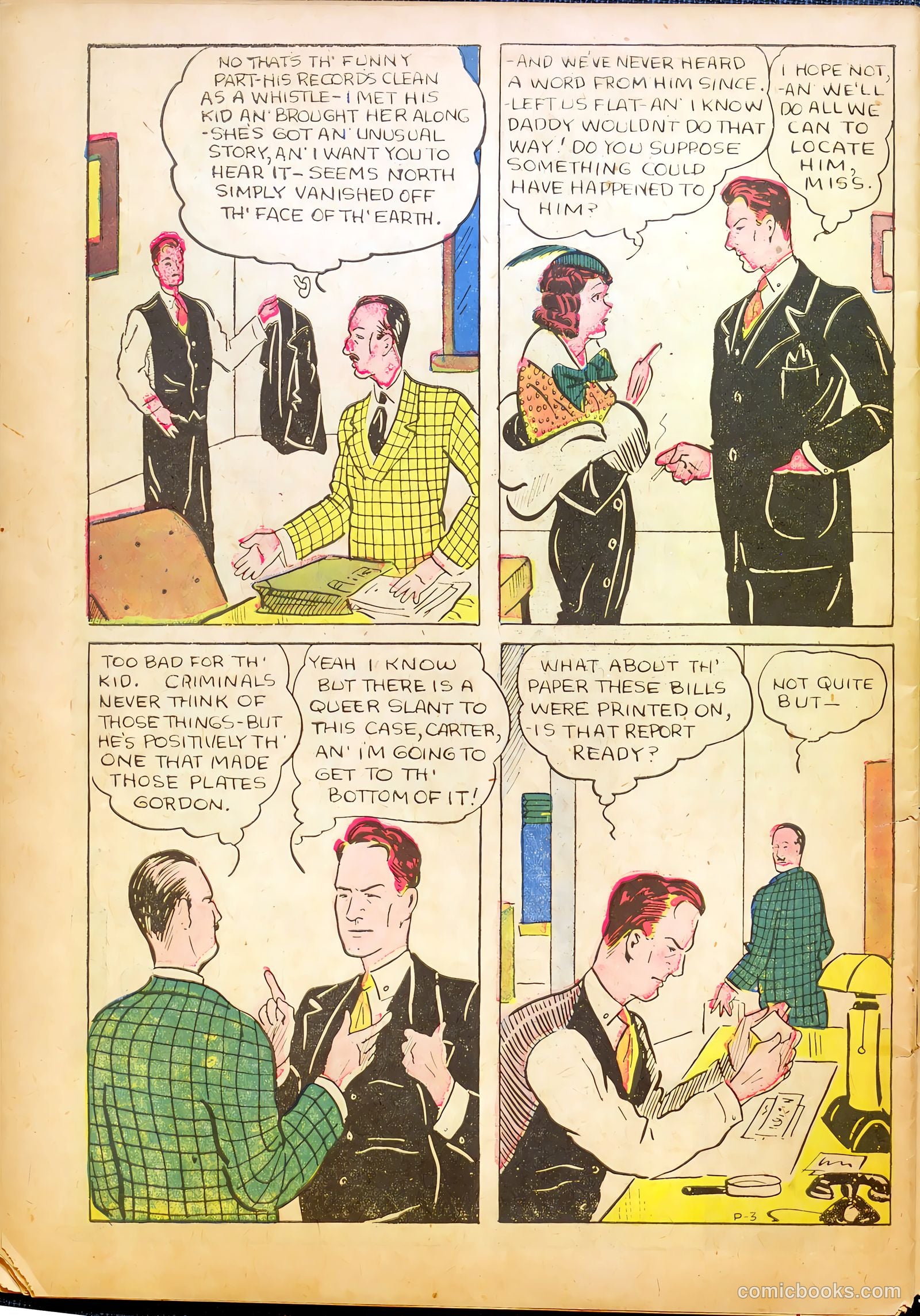Keen Detective Funnies #9 (1938) — page 46 of 53