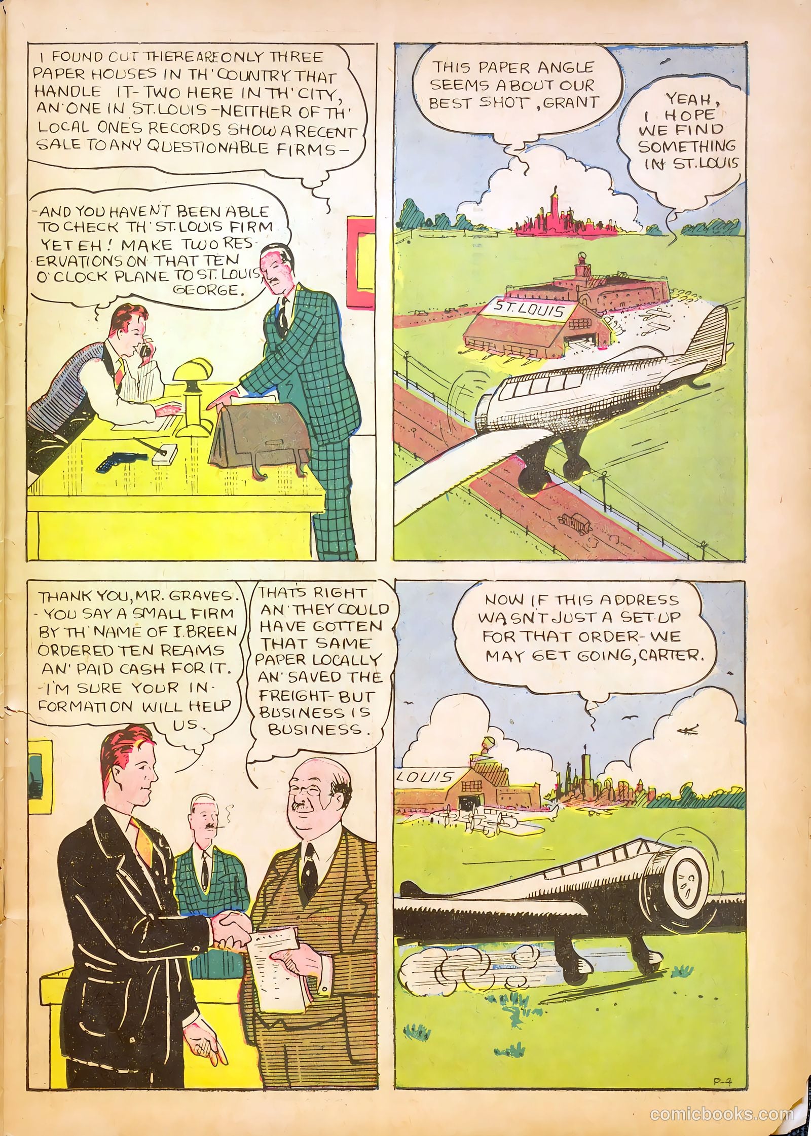 Keen Detective Funnies #9 (1938) — page 47 of 53