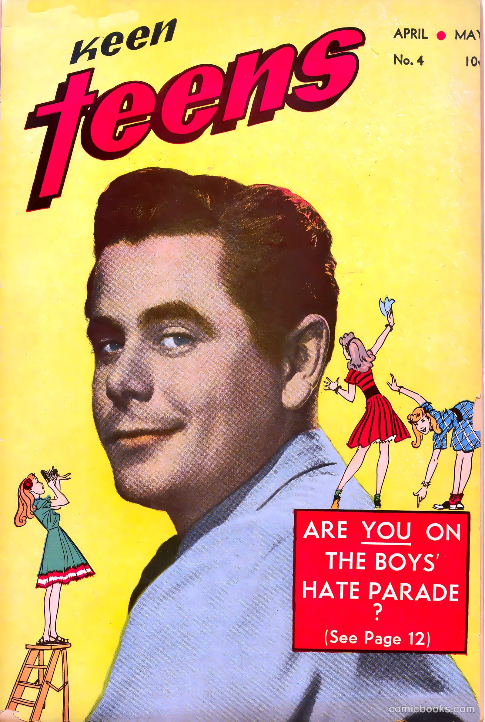 Keen Teens #4 cover
