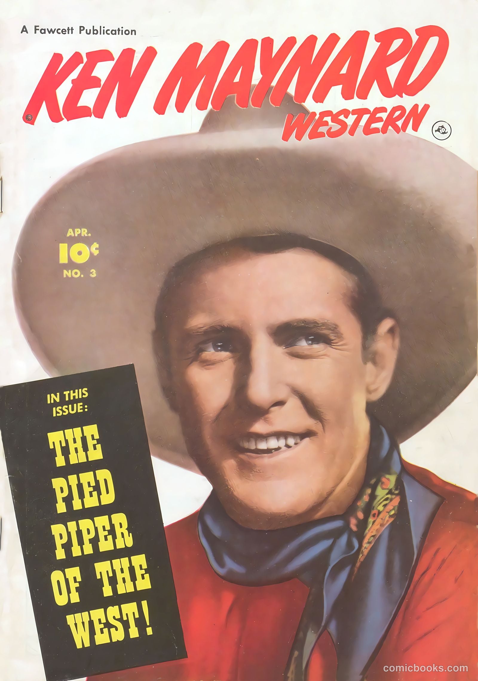 Ken Maynard #3 cover