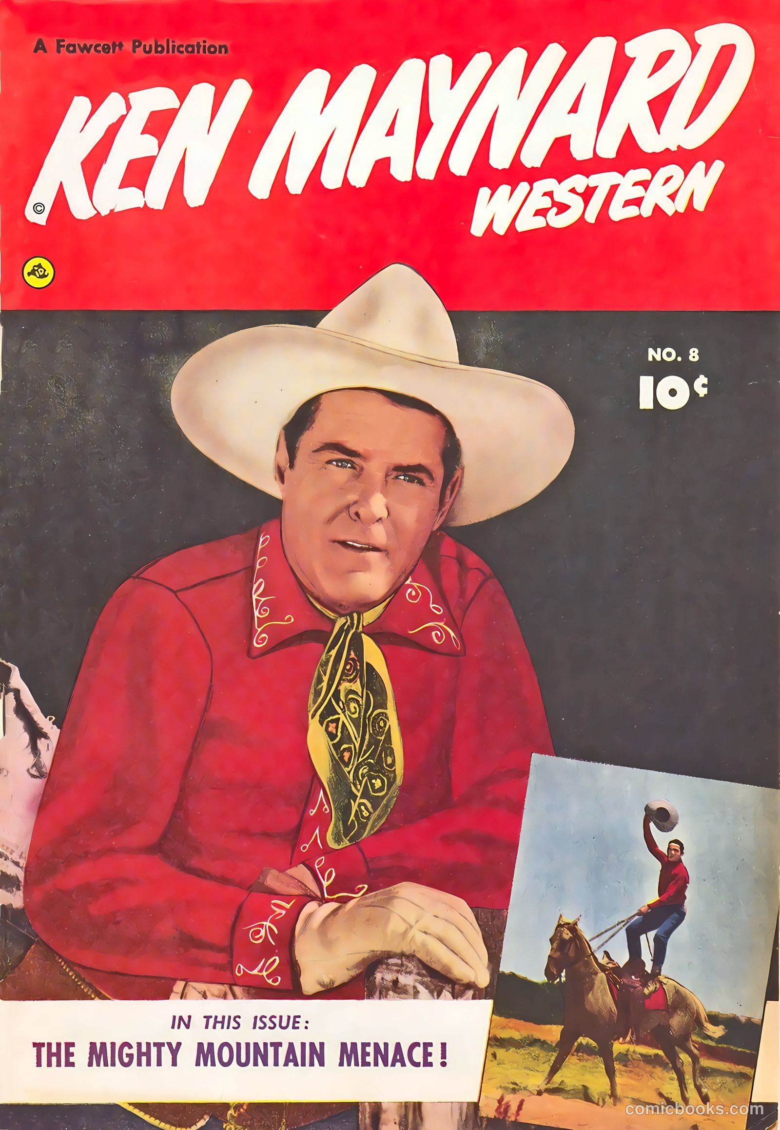 Ken Maynard #8 cover