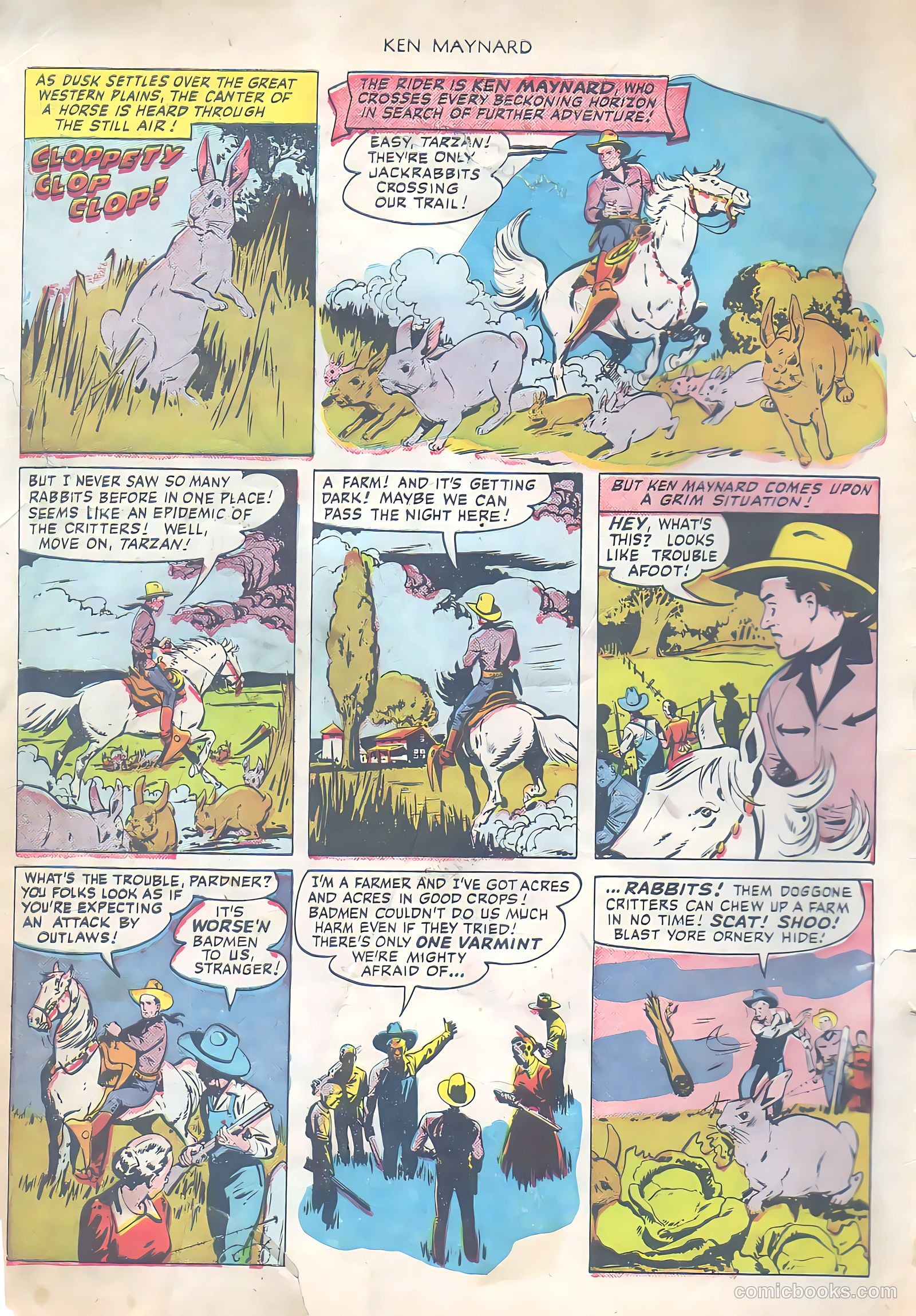 Ken Maynard #3 (1951) — page 2 of 32