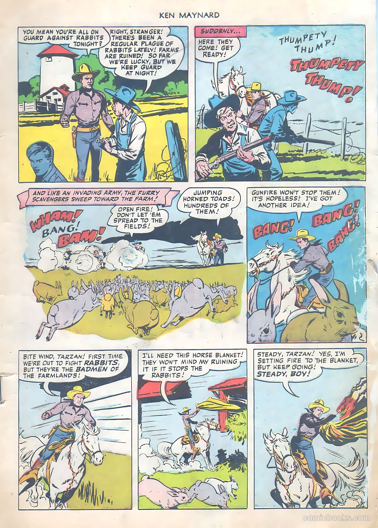 Ken Maynard #3 (1951) — page 3 of 32