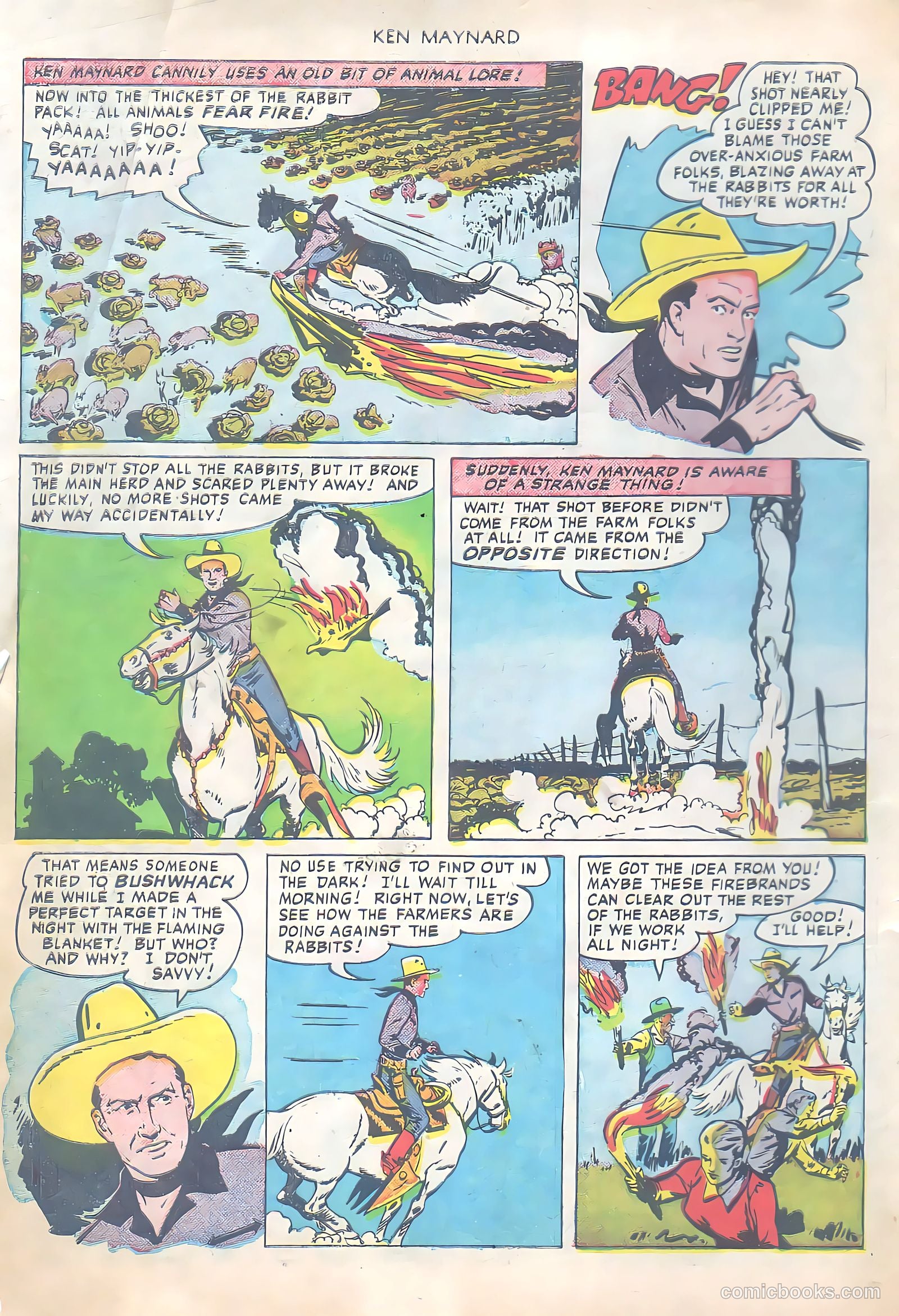 Ken Maynard #3 (1951) — page 4 of 32